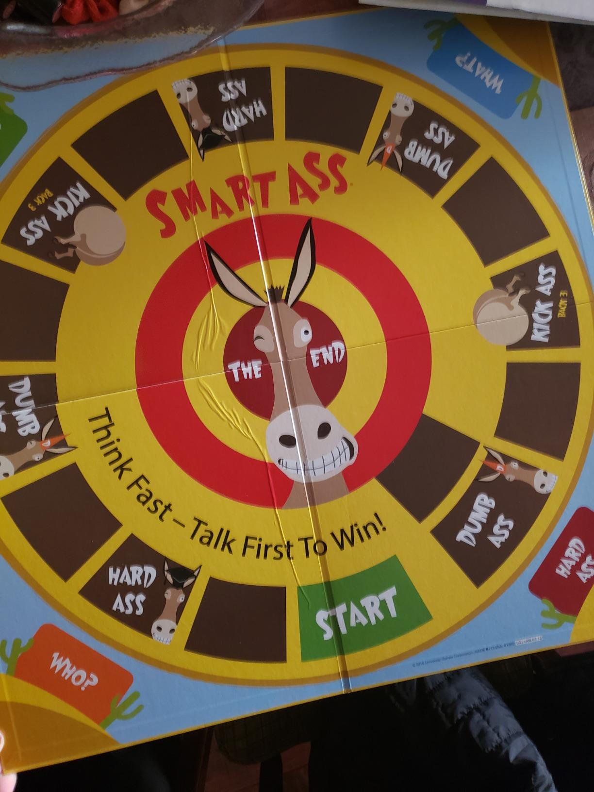 Smart Ass Fast-Paced Trivia Board Game for Families, Ages 12+ customer photo 2