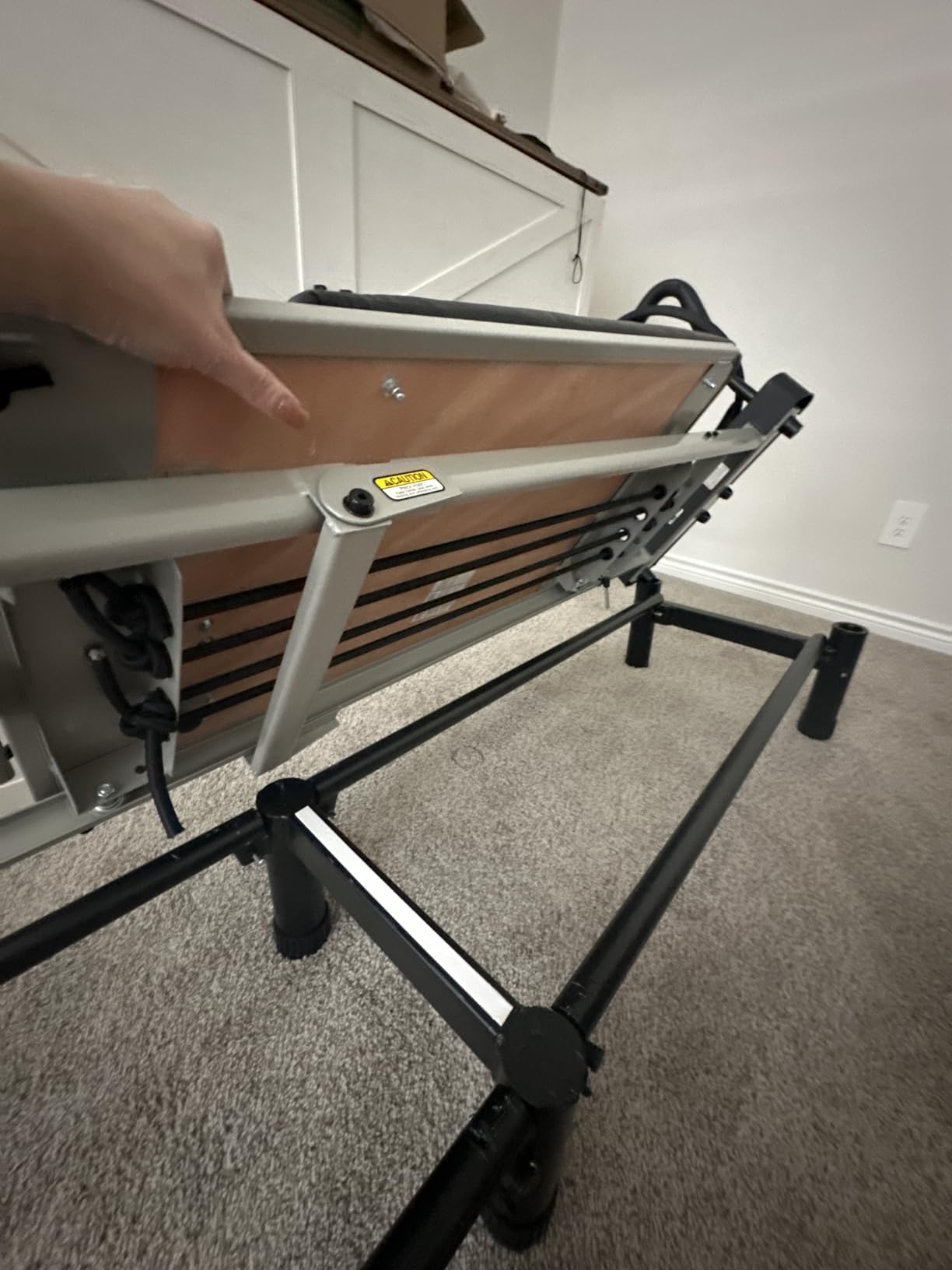 AeroPilates Pilates Reformer Machine, Gym Equipment for Resistance Workout, Strength & Fitness Training - Foldable & Compact customer photo 2