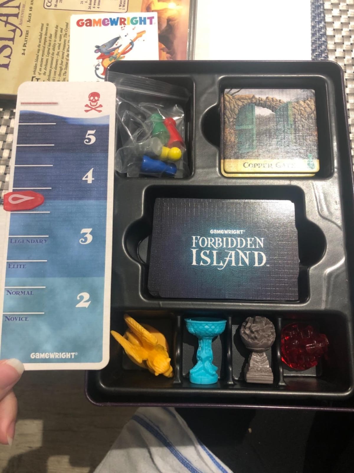 Gamewright Forbidden Island - The Cooperative Strategy Survival Island Board Game customer photo 2