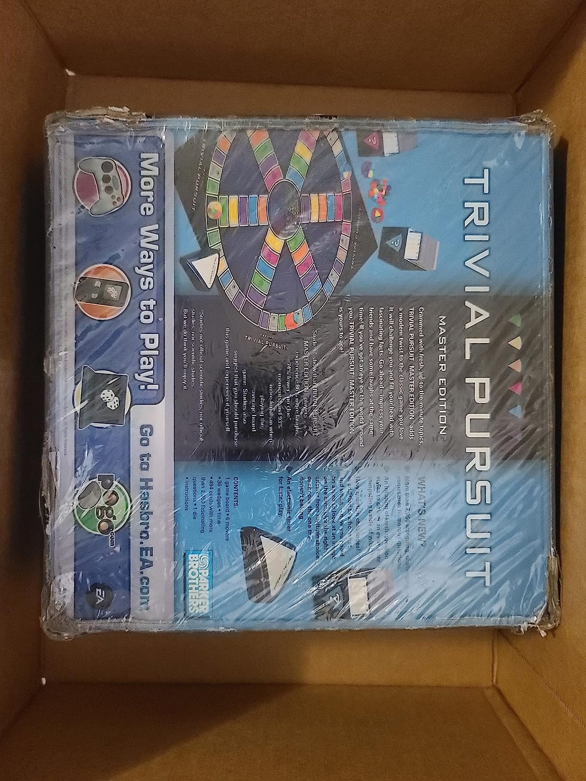 Hasbro Gaming Trivial Pursuit Master Edition Trivia Game, Board Games for Adults and Teens, Includes Electronic Timer, Trivia Games for 2 to 6 Players, Ages 16 and Up (Amazon Exclusive) customer photo 1