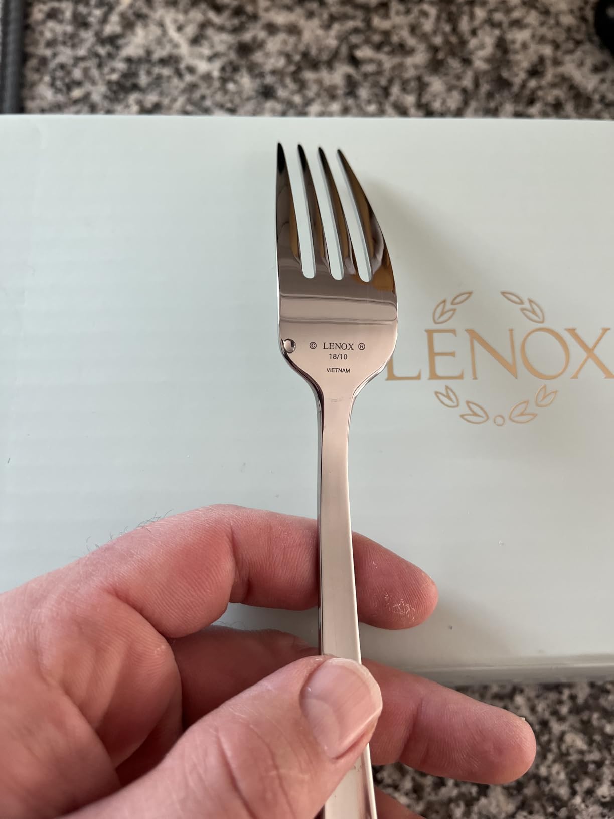 Lenox Portola 65-Piece 18/10 Silverware Set for 12, Flatware | mirror finish, dishwasher safe | includes serving spoons and utensil set | heavy duty, cutlery set for kitchen and dining customer photo 2