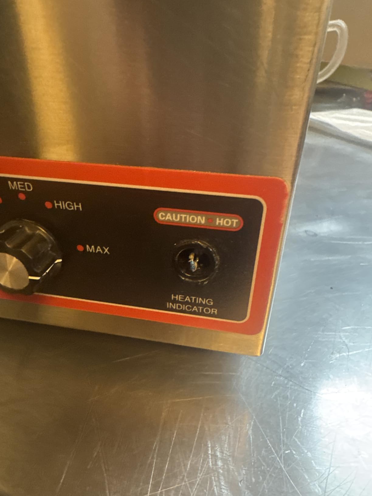 Winco FW-S500 Commercial Portable Steam Table Food Warmer 120V 1200W, Stainless Steel customer photo 1