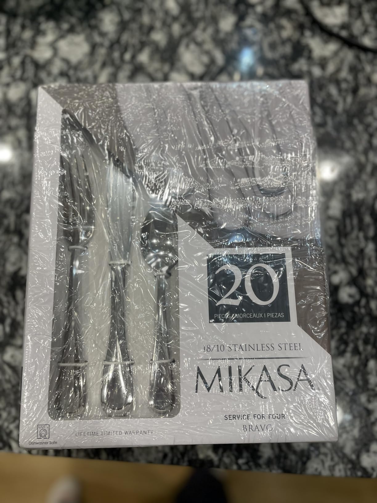 Mikasa Harmony Silverware Set for 12 customer photo 2
