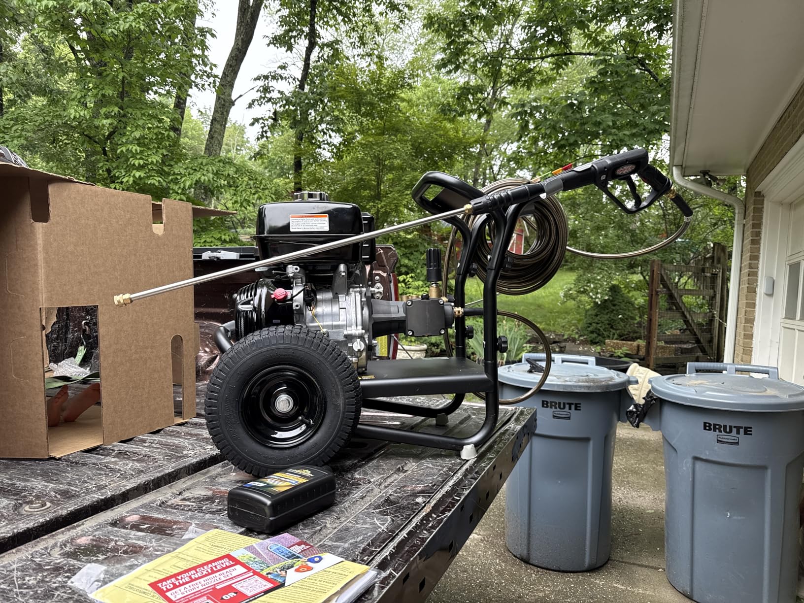 Simpson PS4240 PowerShot Gas Pressure Washer Powered by Honda GX390, 4200 PSI at 4.0 GPM customer photo 2