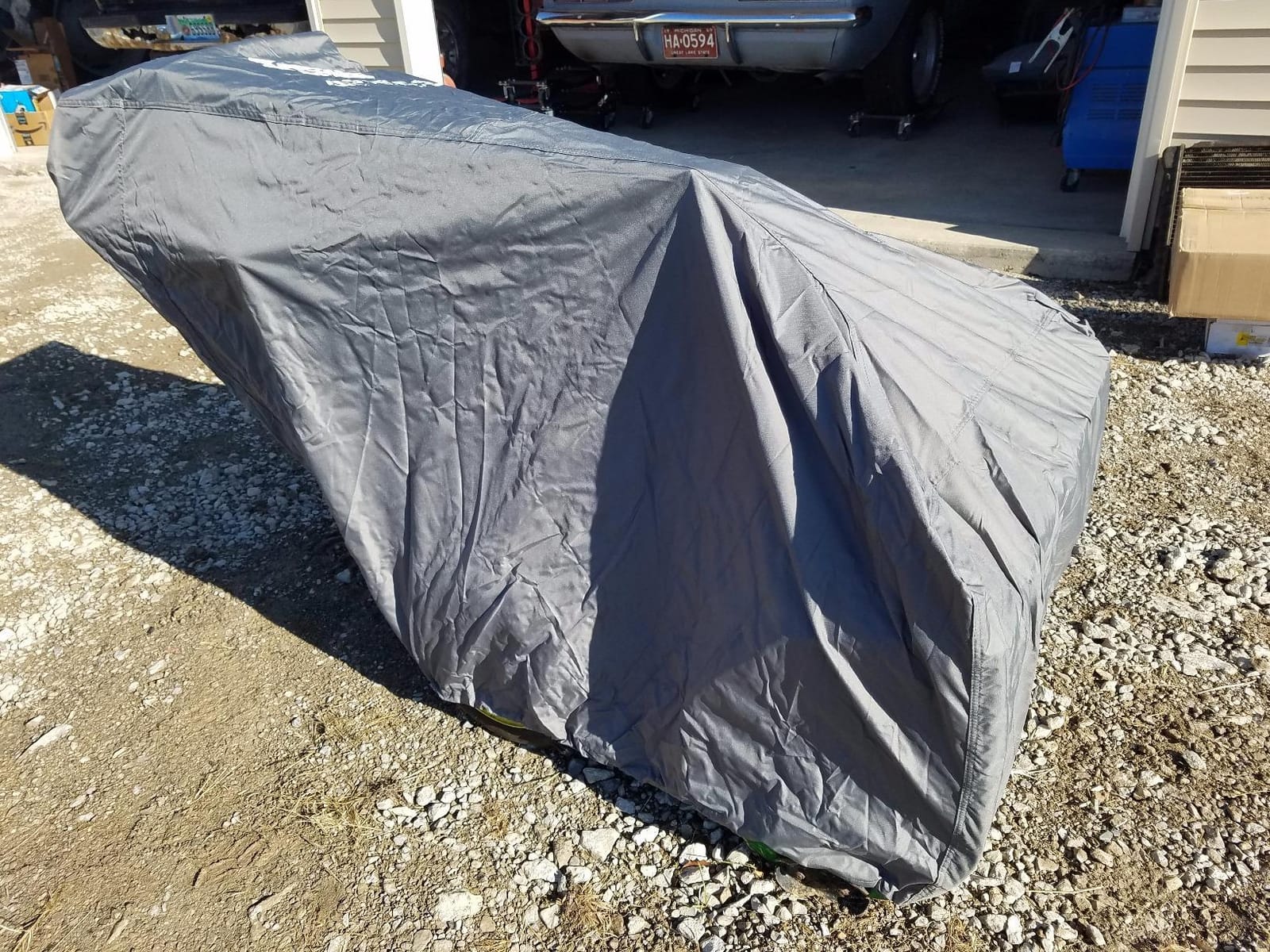 Ariens Waterproof Snow Blower Cover, Heavy Duty Fabric Storage and Outdoor Protection for Select 24-36 Inch Snowblower Models, Black customer photo 2