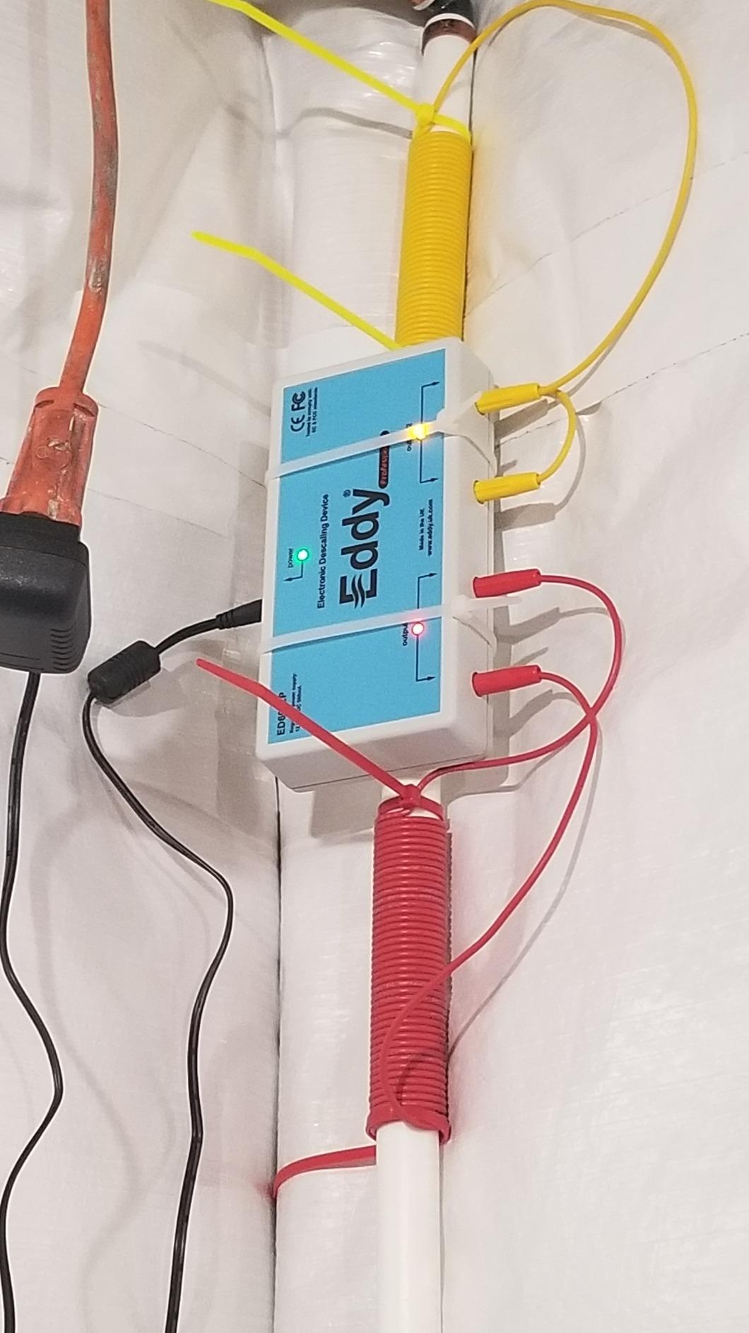 EDDY Inductive No Salt Water Softener Alternative | Electronic Water Descaler for Whole House | Reduces Limescale | Electromagnetic Water Conditioner customer photo 1