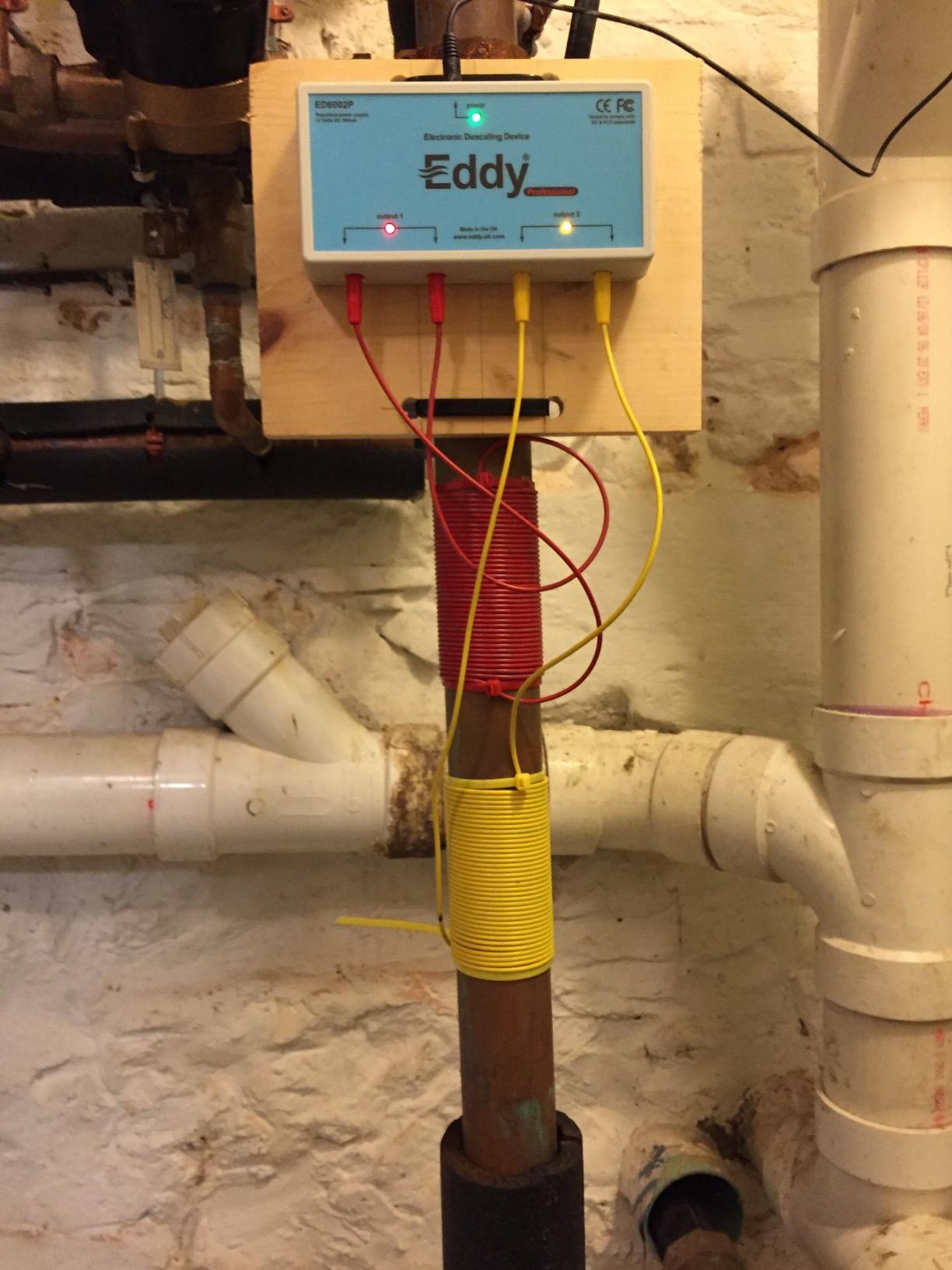 EDDY Inductive No Salt Water Softener Alternative | Electronic Water Descaler for Whole House | Reduces Limescale | Electromagnetic Water Conditioner customer photo 2
