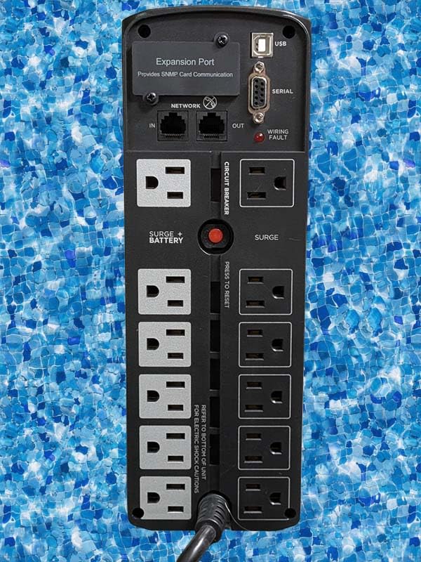 CyberPower CP1500PFCLCD PFC Sinewave UPS Battery Backup and Surge Protector, 1500VA/1000W, 12 Outlets, AVR, Mini Tower, UL Certified customer photo 2