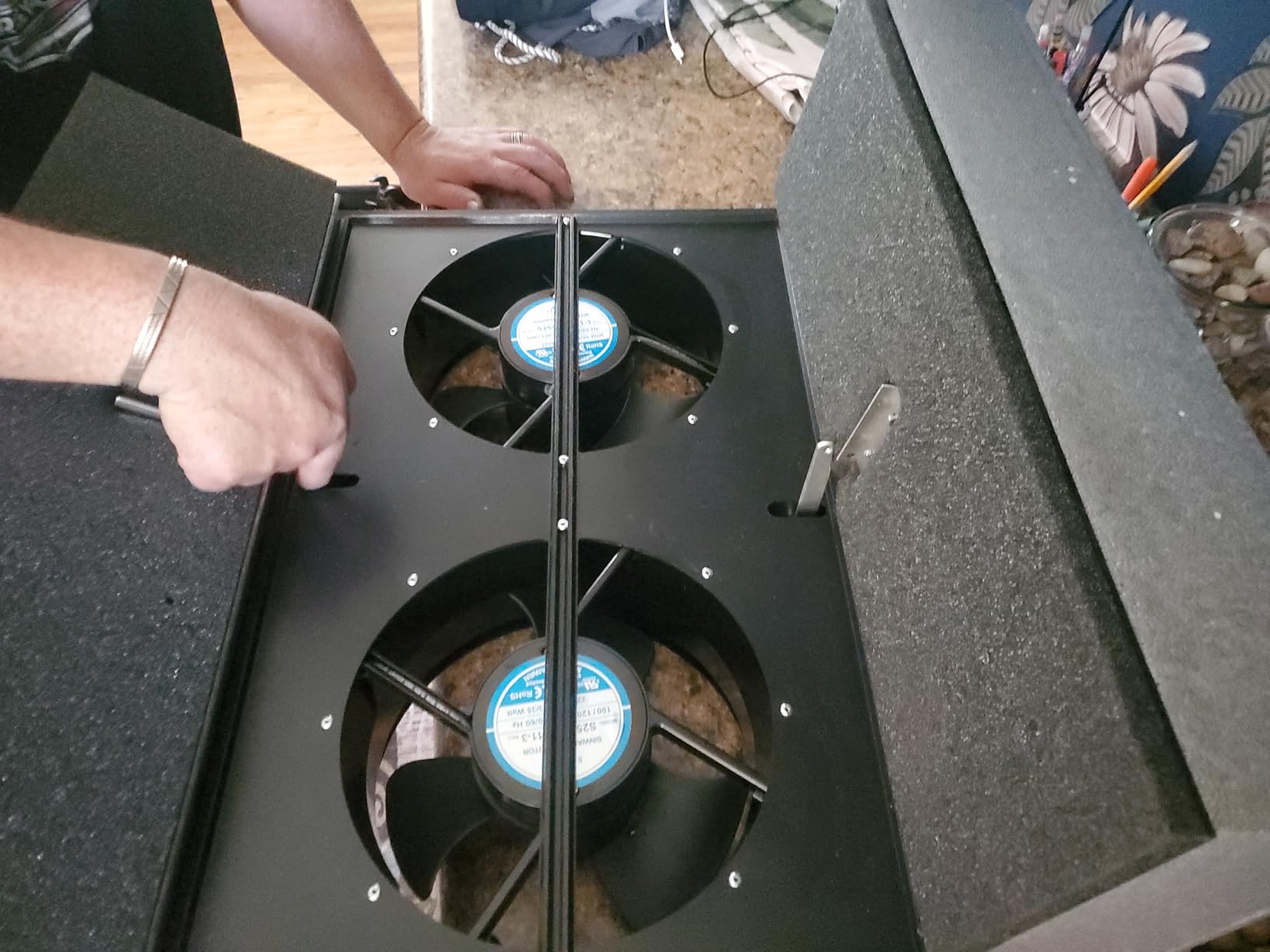 Tamarack Technologies HV1000 R38 Ductless Whole House Fan with Insulated Doors customer photo 2