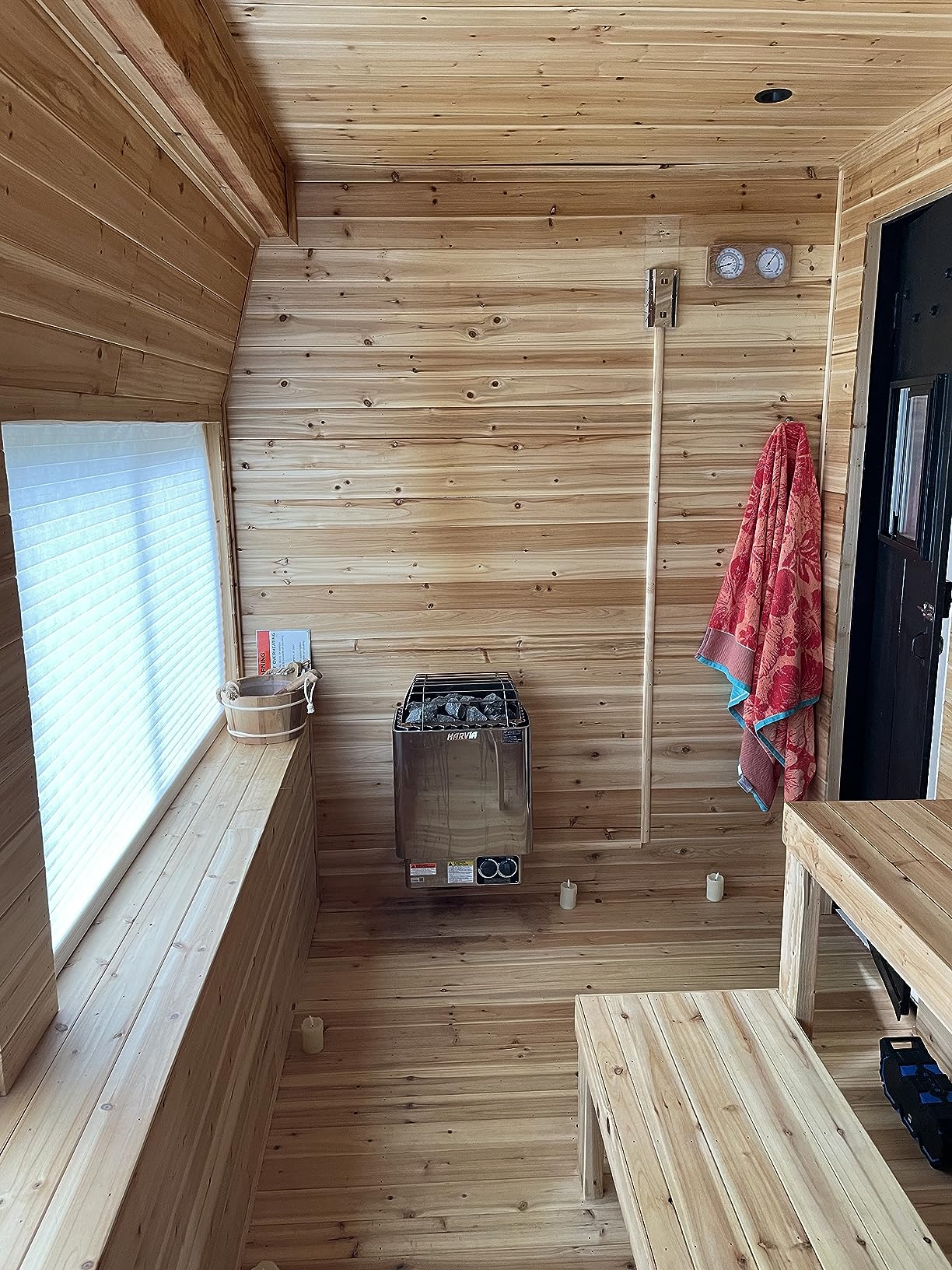 Finlandia/Harvia FLB-80/KIP-80B Sauna Heater, 8kw 240v/1ph, Maximum 425 cubic feet customer photo 1