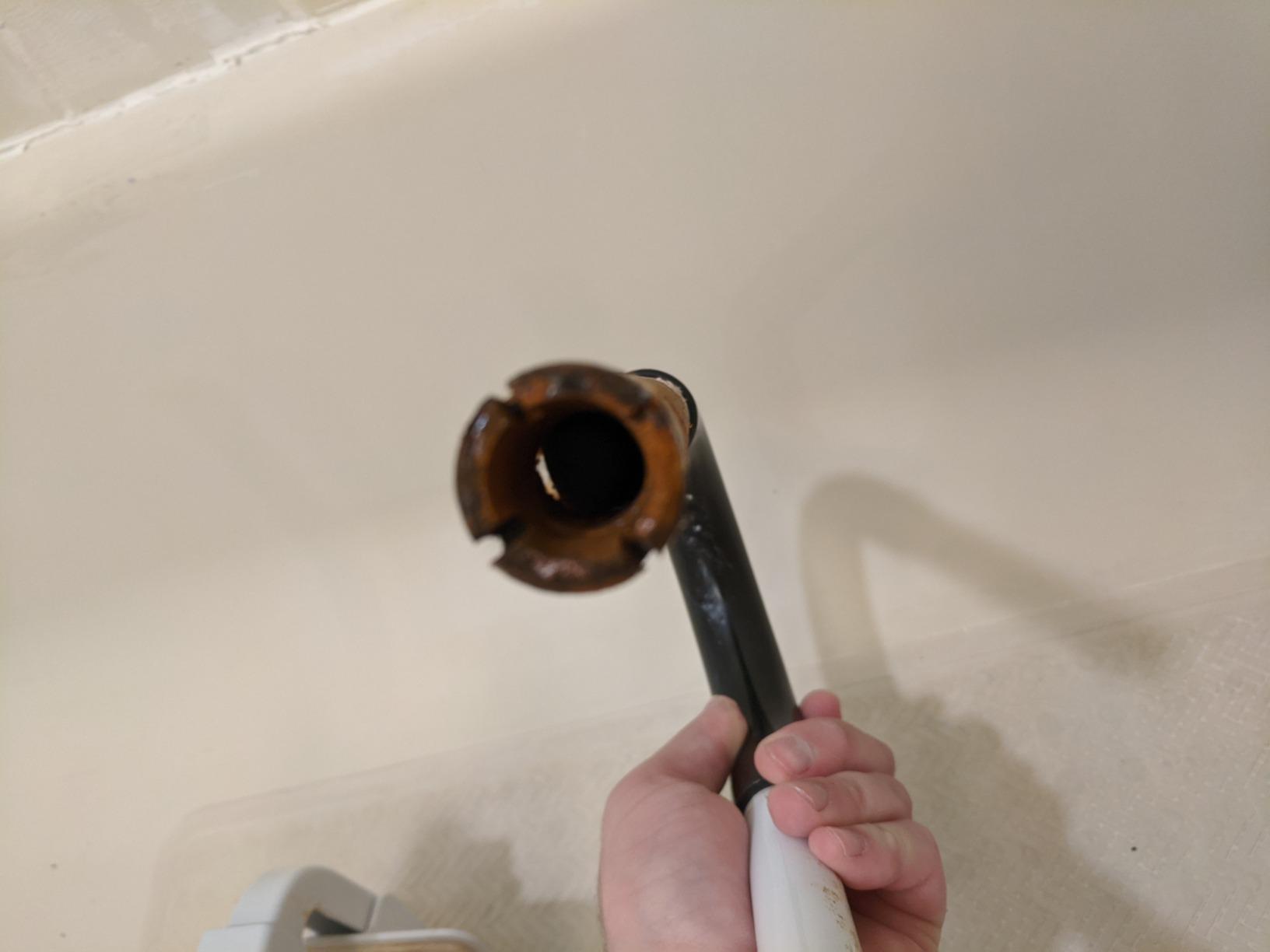 Drive Medical Adjustable Bathtub Grab Bar and Bathtub Safety Rail, Steel | Easy Clamp-On Steel Grab Bar with Adjustable 14 to 17 Inch Height and Scratch Proof Non-Slip Pads for Safety customer photo 2