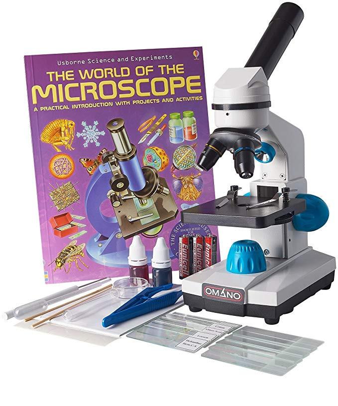 Omano Juniorscope Microscope for Kids - Microscope Kit for Kids 8+ for Science Microscope Experiments - Kids Microscope Kit that Encourage STEM Exploration - Beginner Microscope for Kids 8+ customer photo 2
