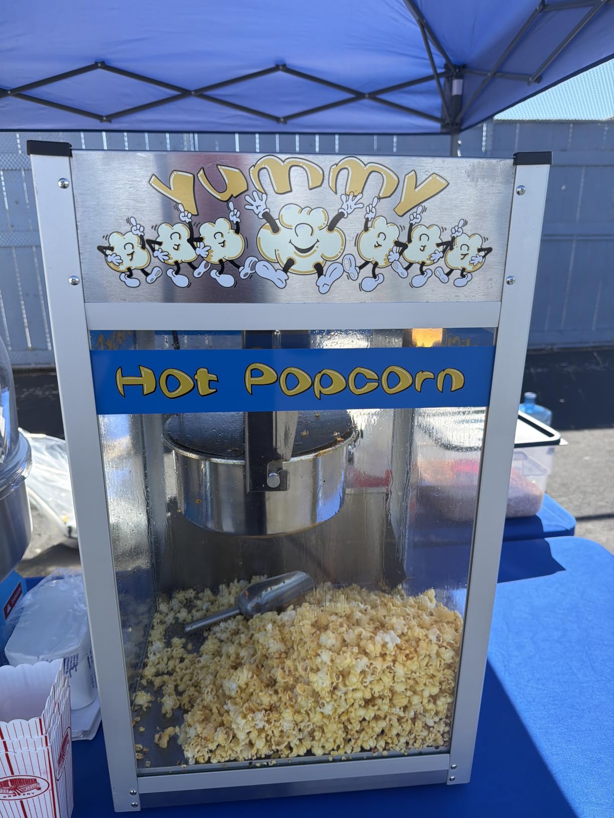 Great Northern Popcorn Company 6210 Pop Heaven Commercial Quality Popcorn Popper Machine, 12 Ounce, Blue - Makes 80 Cups customer photo 1
