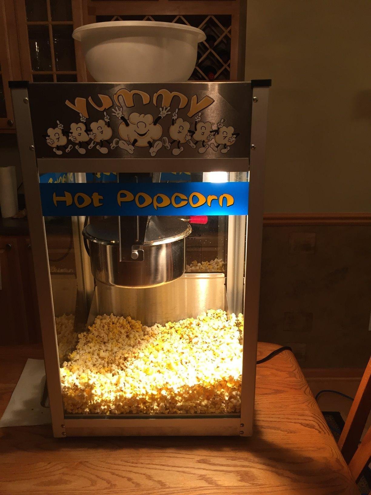 Great Northern Popcorn Company 6210 Pop Heaven Commercial Quality Popcorn Popper Machine, 12 Ounce, Blue - Makes 80 Cups customer photo 2