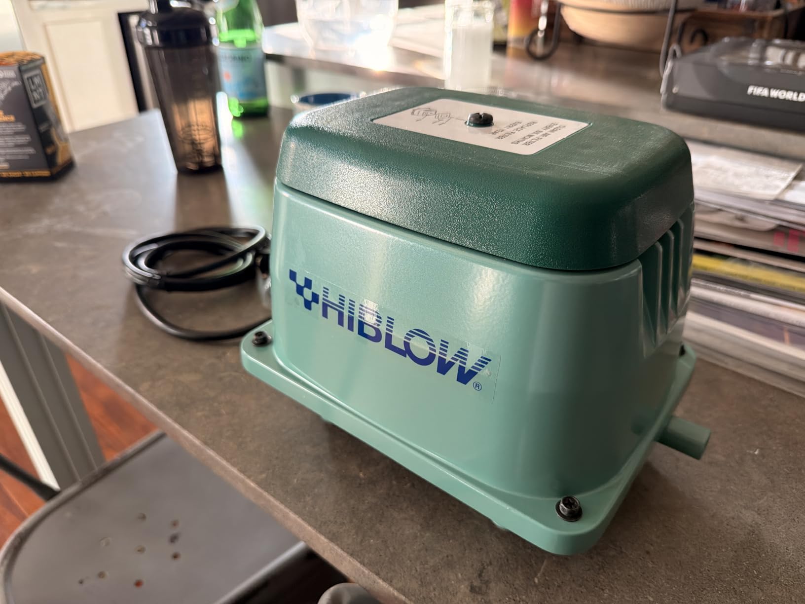 HIBLOW HP-80 Pond Aerator / Septic Linear Air Pump customer photo 1