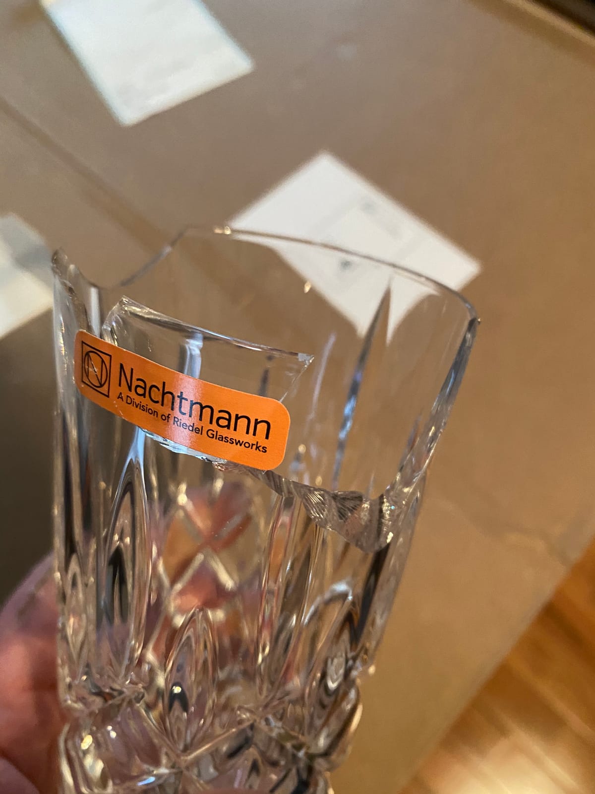 Nachtmann Noblesse 13 oz Long Drink Highball Glasses, Set of 4 customer photo 2