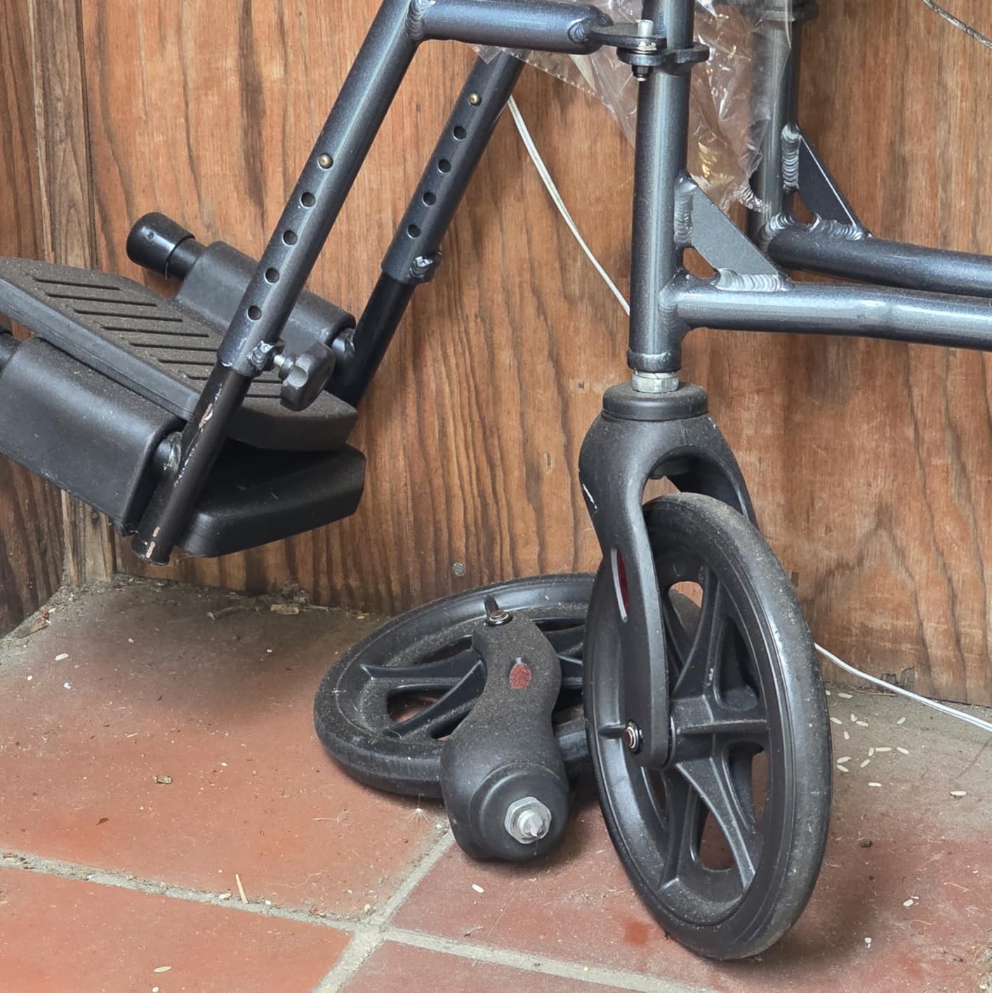 NOVA Ultra Lightweight Transport Wheelchair for Adults, Foldable Travel Wheelchair with 19