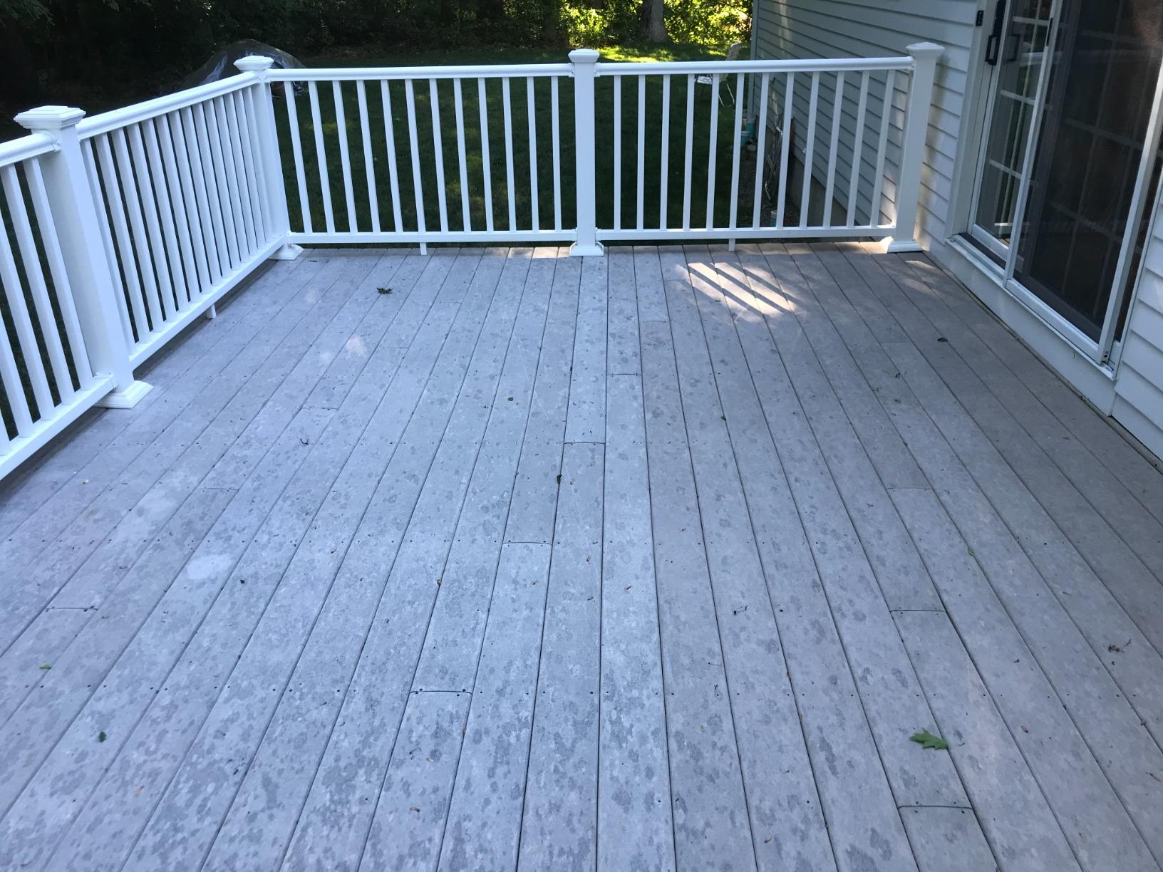 DEFY Extreme Composite Deck Sealer - Crystal Clear Waterproof Sealant, 1 Gallon customer photo 1