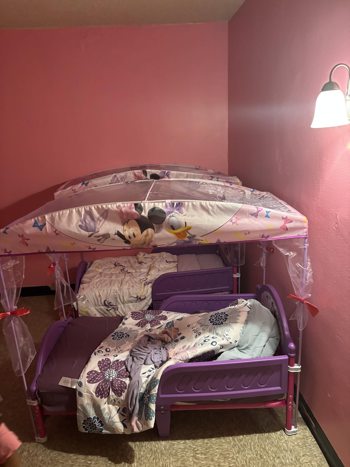 Delta Children Canopy Toddler Bed, Minnie Mouse customer photo 1