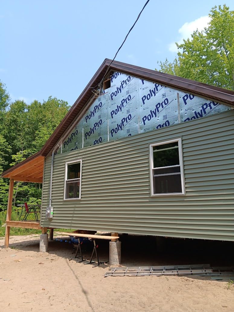 24x24 Cabin w/Covered Porch Plans Package, Blueprints, Material List customer photo 1