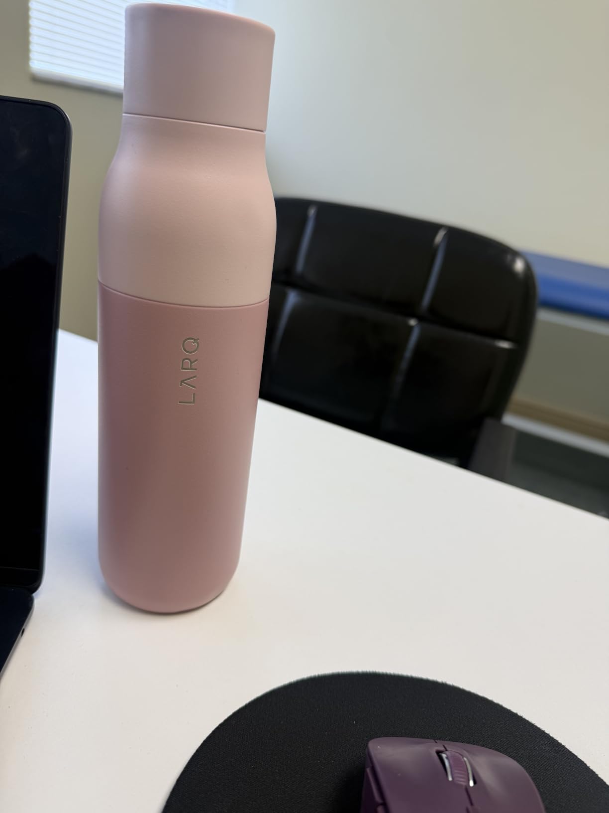 LARQ Twist Top Leak-Proof Reusable Insulated Stainless Steel Water Bottle customer photo 1