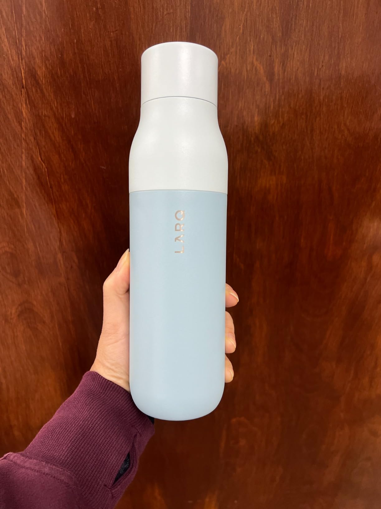 LARQ Twist Top Leak-Proof Reusable Insulated Stainless Steel Water Bottle customer photo 2