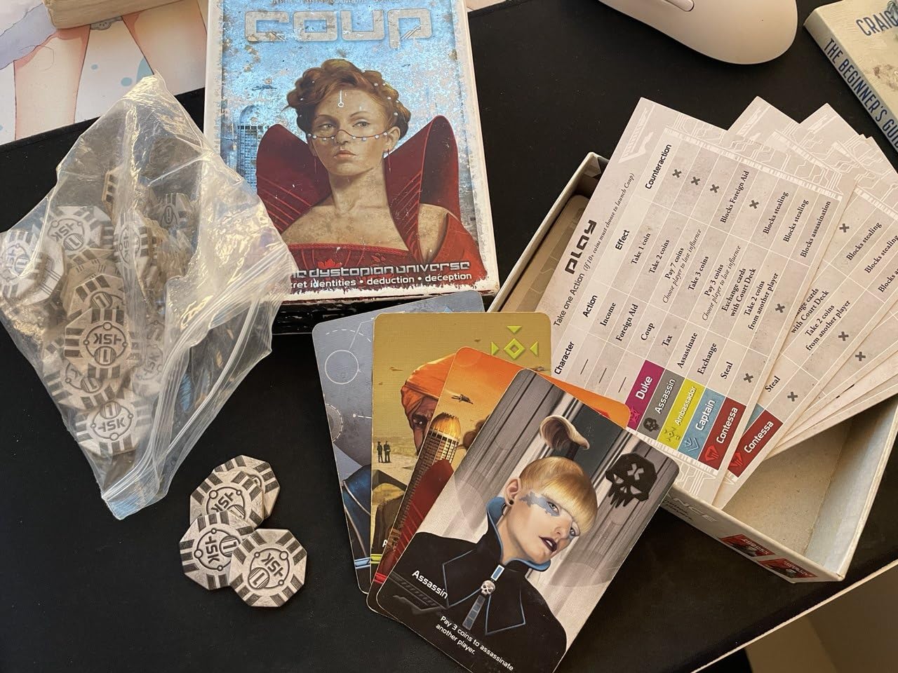 Indie Boards & Cards Coup Card Game | Fast Bluffing and Social Deduction Strategy, Hidden Roles, Deception, and Player Interaction customer photo 2