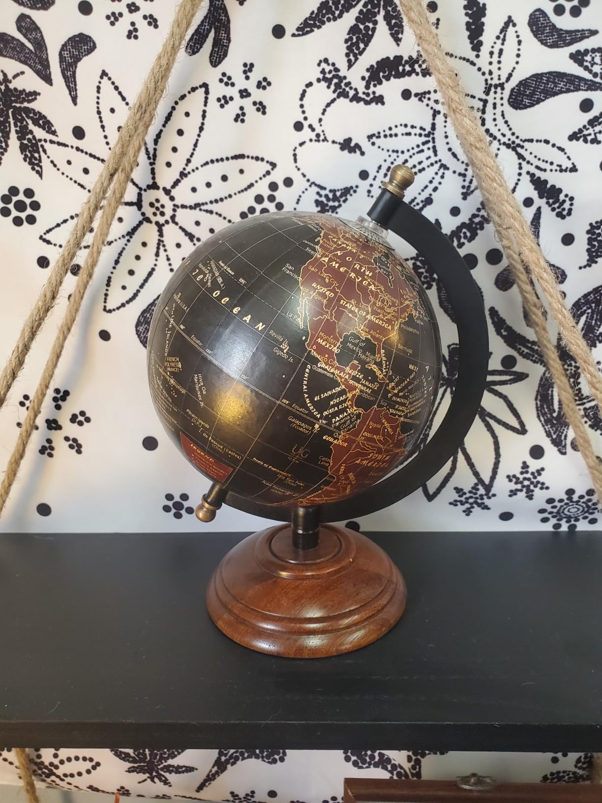 Deco 79 Mango Wood Globe, 6
