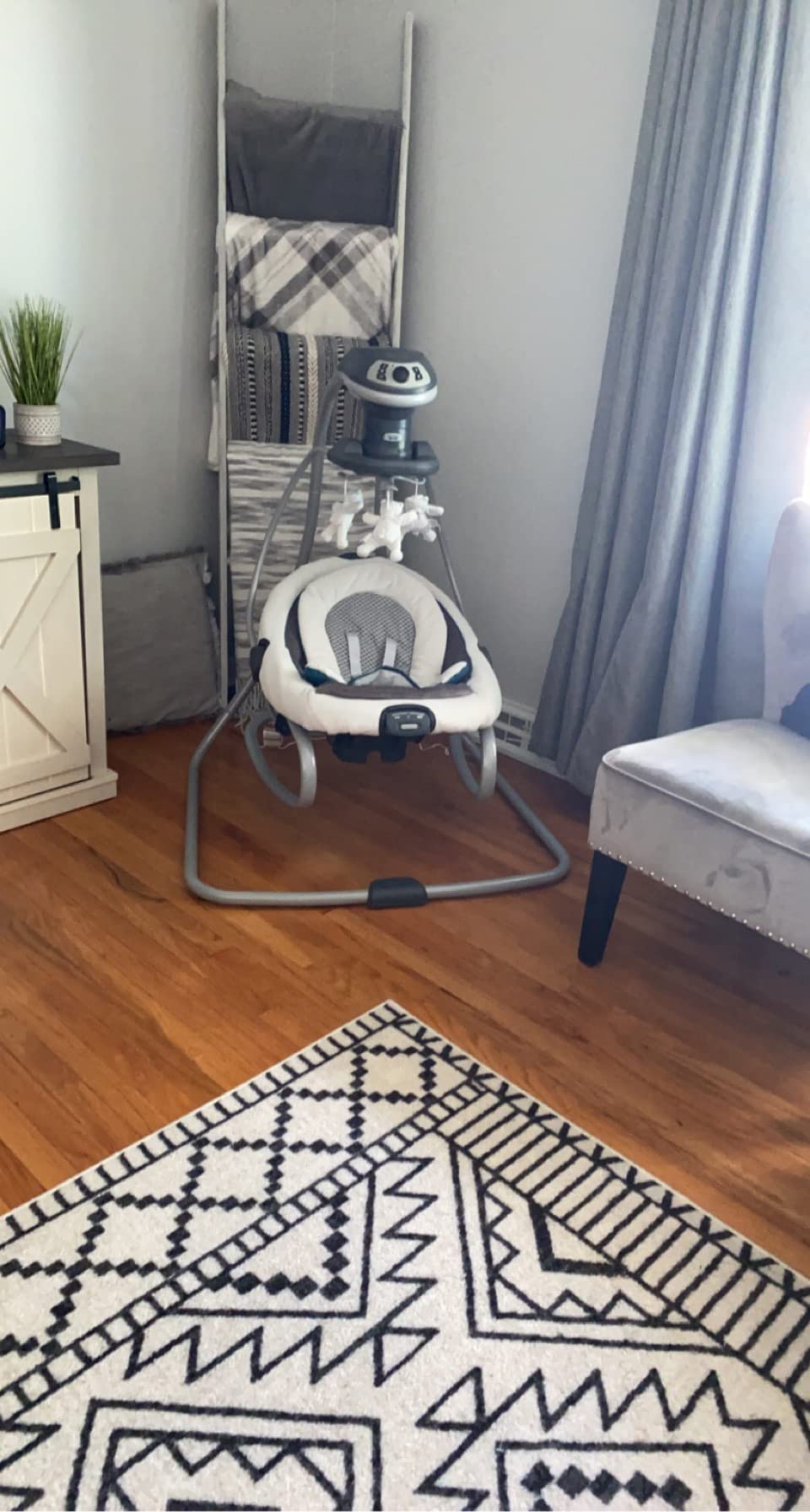 Graco DuetSoothe Swing and Rocker with Removable Swing Seat and 6 Swinging Speeds for Toddler Swing Seat and Swing Chair customer photo 1