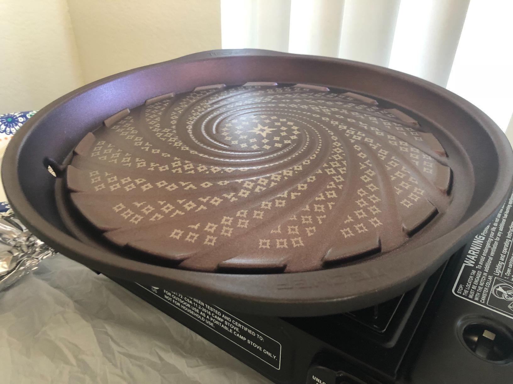TECHEF - Korean BBQ Nonstick Grill Pan, KBBQ Grill Pan, PFOA-Free, Dishwasher Oven Safe, Made in Korea customer photo 2