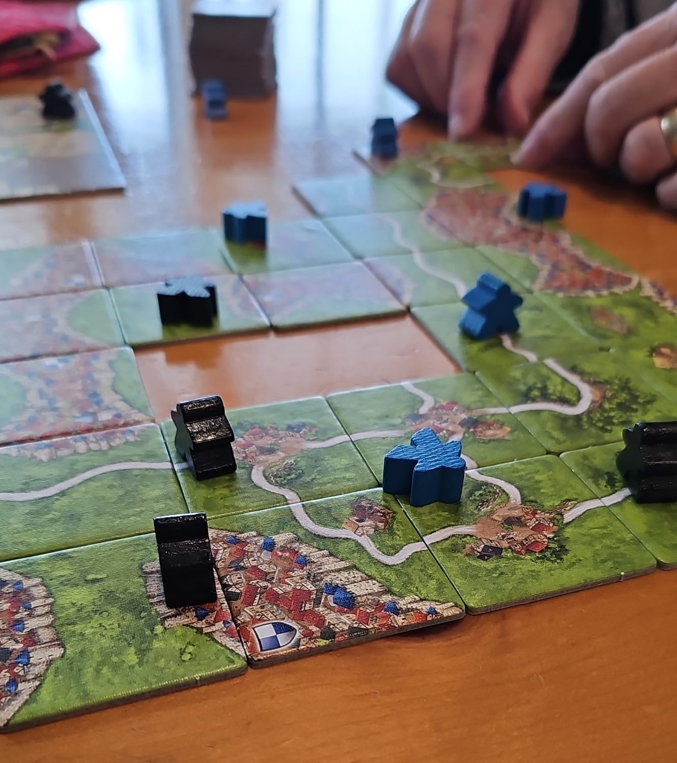 Carcassonne Board Game - Classic Tile Placement Strategy, Medieval Adventure for Adults & Families, Adult Board Games, Family Fun, Kids 8-12, 2-5 Players Ages 7+, 35 Minute Playtime customer photo 1