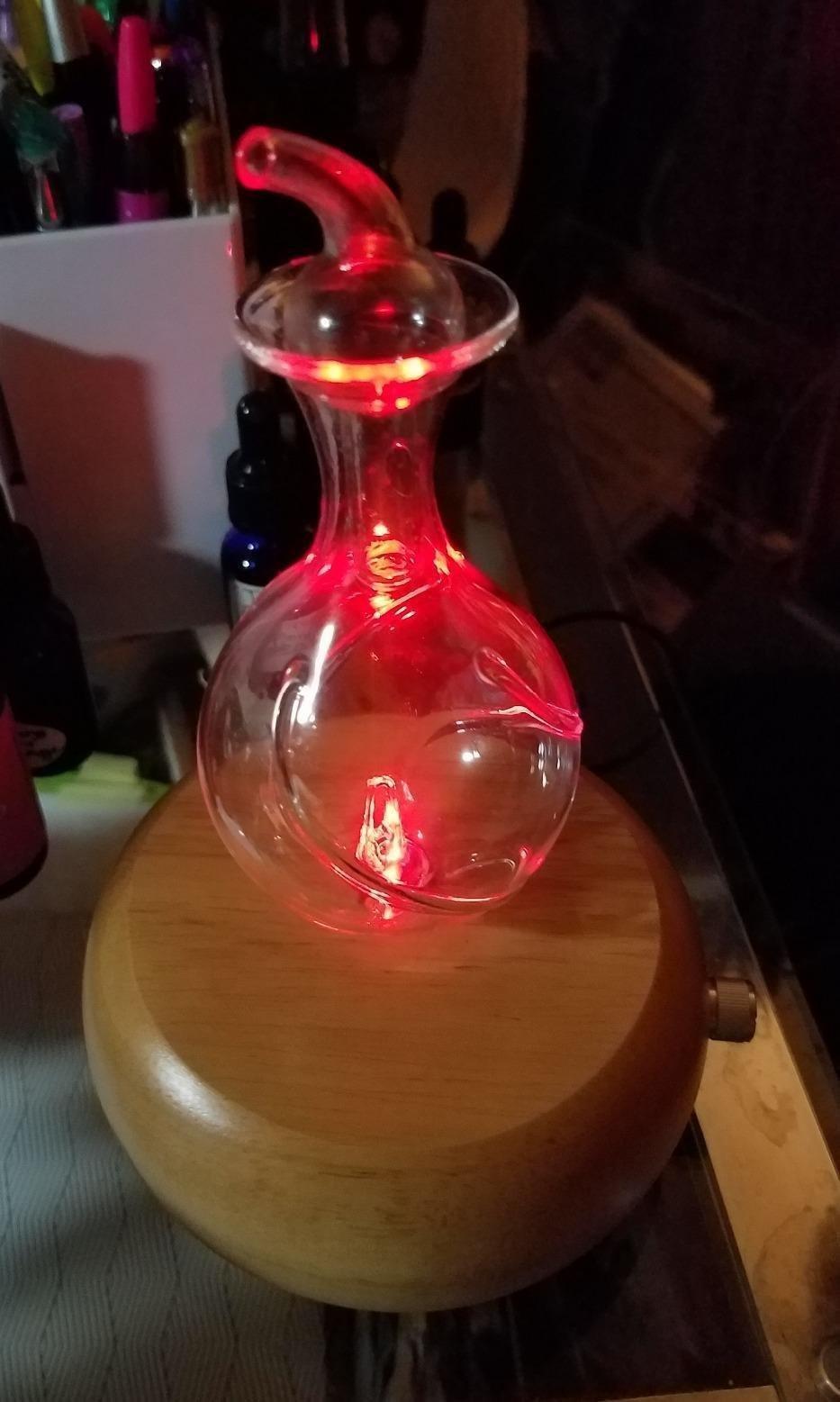 Nebulizing Pure Essential Oil Aromatherapy Diffuser, Premium Home & Professional Use, No Heat, No Water, No Plastic - Dark Radiance by Organic Aromas customer photo 1
