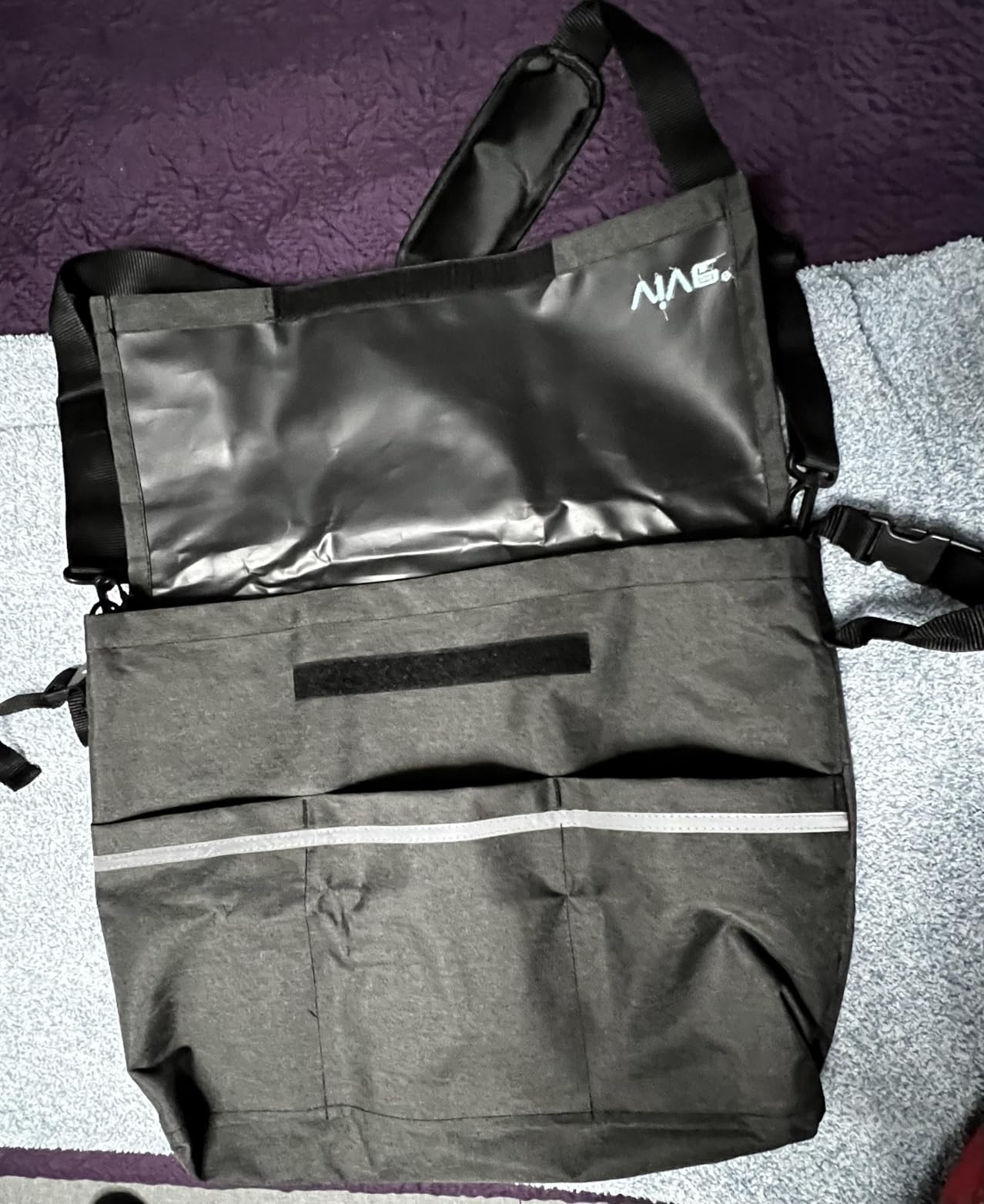 Vive XL Wheelchair Accessories Bag - Waterproof, Scratch-Resistant | Double-Stitched, Machine Washable for Adults, Seniors, 15 Colors - Storage Walker Backpack to Hang on Back customer photo 2
