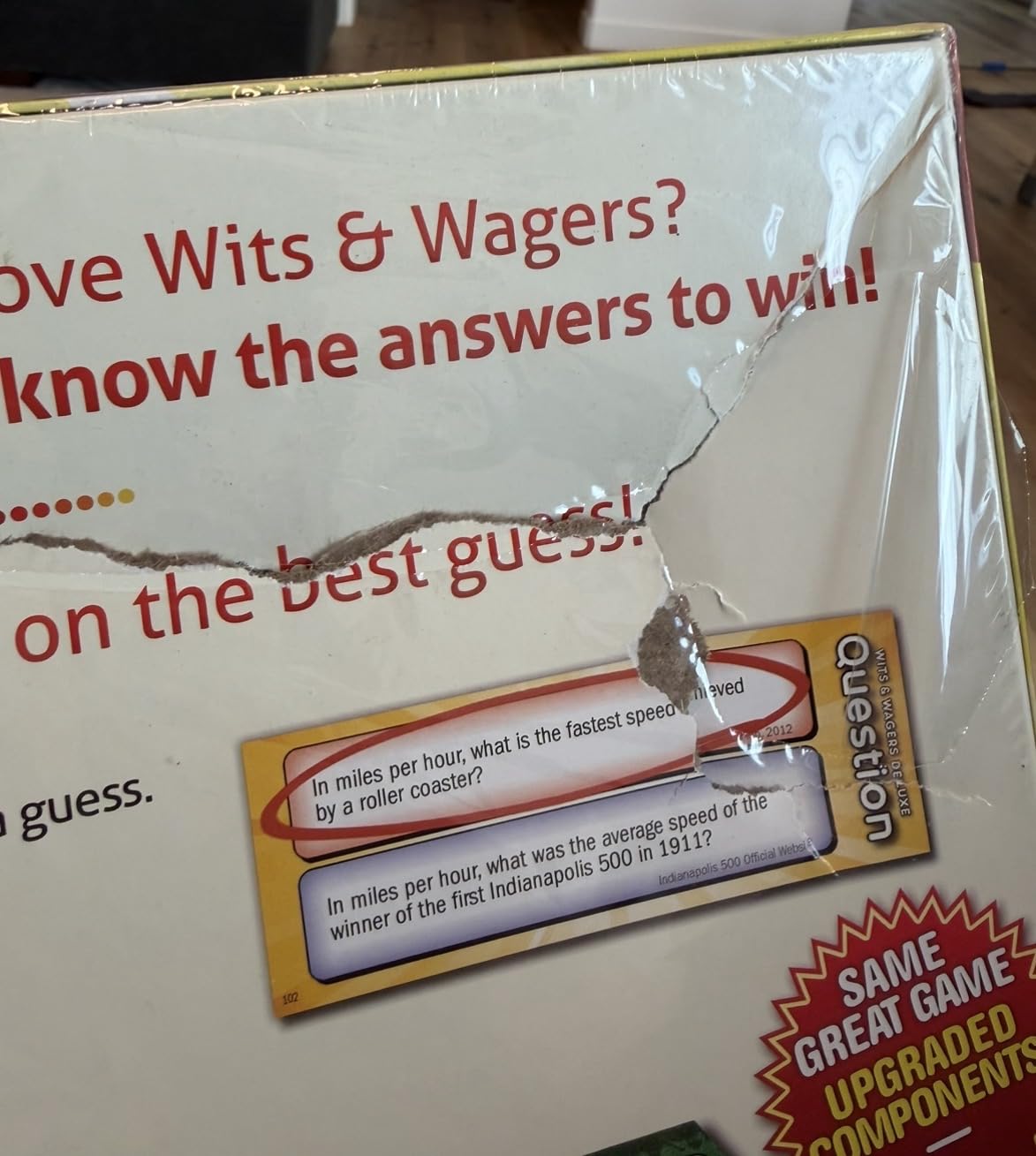 Wits and Wagers Deluxe Board Game | The Trivia Game Where You Don't Need the Answers to Win | Party Game for Groups | 4+ Players | Age 10+ customer photo 2