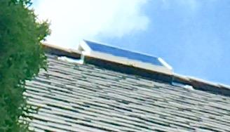 ECO-WORTHY 25W Solar Powered Attic Ventilator Gable Roof Vent Fan with 30W Foldable Panel - Fans for Home Attic, Greenhouse, RV or Outdoor, Ready-to-Use Fan customer photo 2