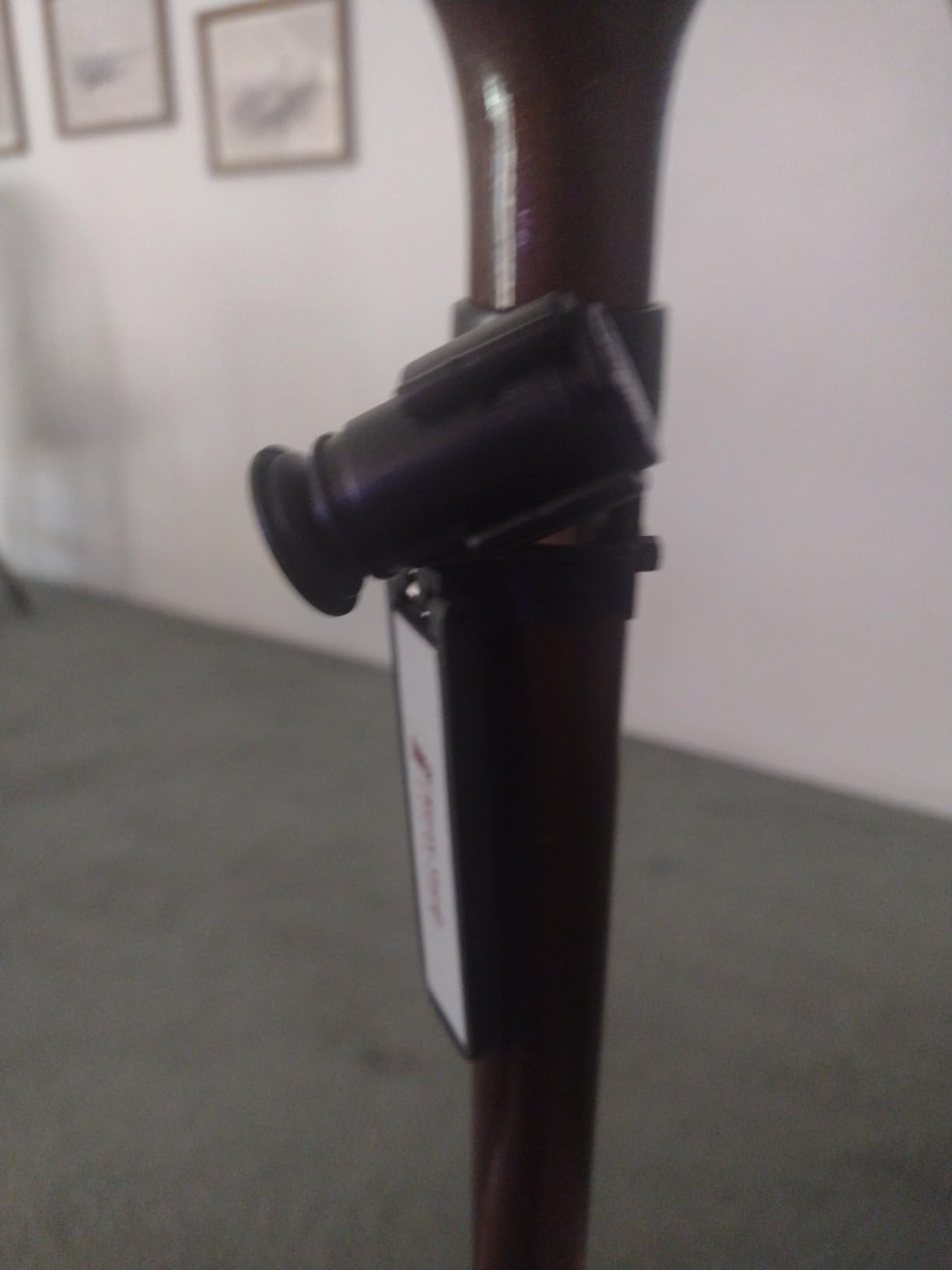 LightBaum 2G LED Flashlight for Canes, Crutches & Walkers - Universal Clip-On Mount, Adjustable Angle, Helps Prevent Nighttime Falls | Battery Powered, Easy Install on Any Mobility Device customer photo 1