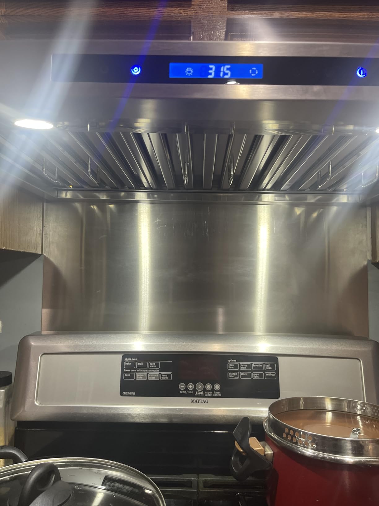 30 in. Haven Coll 500 CFM Ducted Under Cabinet Range Hood, LED, Stainless | Cosmo COS-QS75 Soft Touch Controls, Wireless Remote, Dual Motor, Permanent Dishwasher-Safe Baffle Filters, 4 Fan Speeds customer photo 2