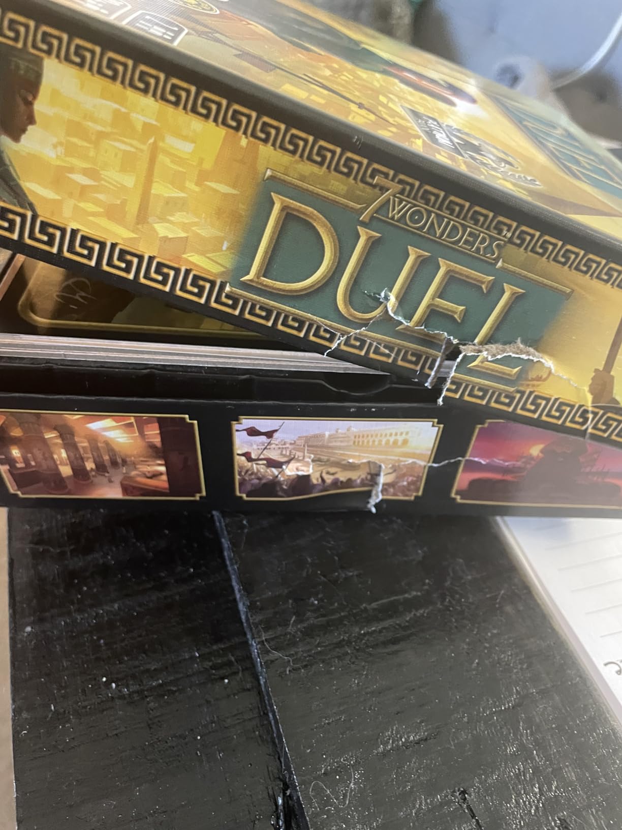 Asmodee 7 Wonders Duel Board Game BASE GAME - Intense Two-Player Battles in the Ancient World, Strategy Game for Kids and Adults, Ages 10+, 2 Players, 30 Minute Playtime customer photo 2