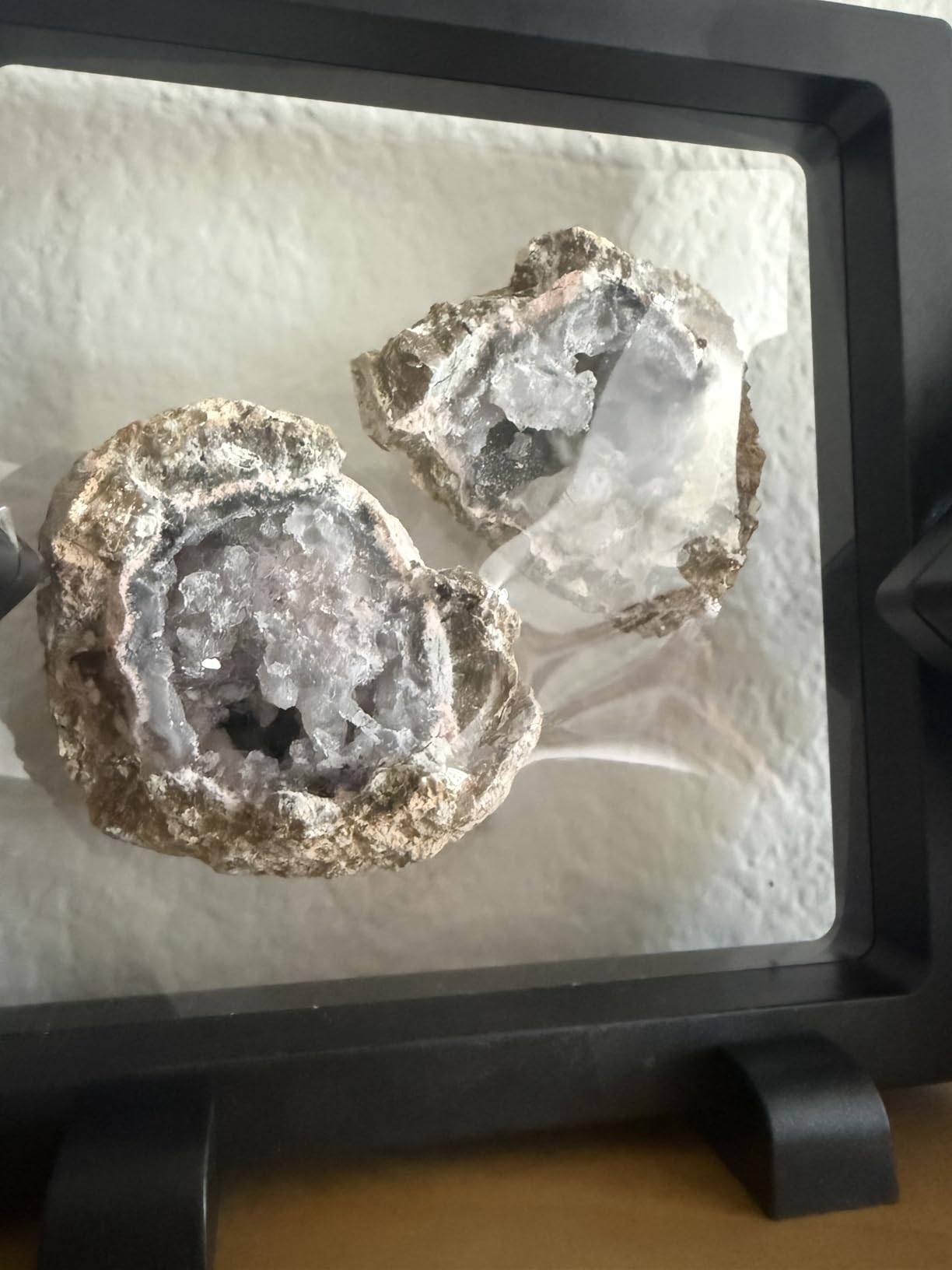 National Geographic Break Open 10 Premium Geodes for Kids Ages 8-12 | Safety Goggles, Real Crystal Geodes, Geology Science Kit, Break Your Own Geodes, STEM Activity, Birthday Gift customer photo 1