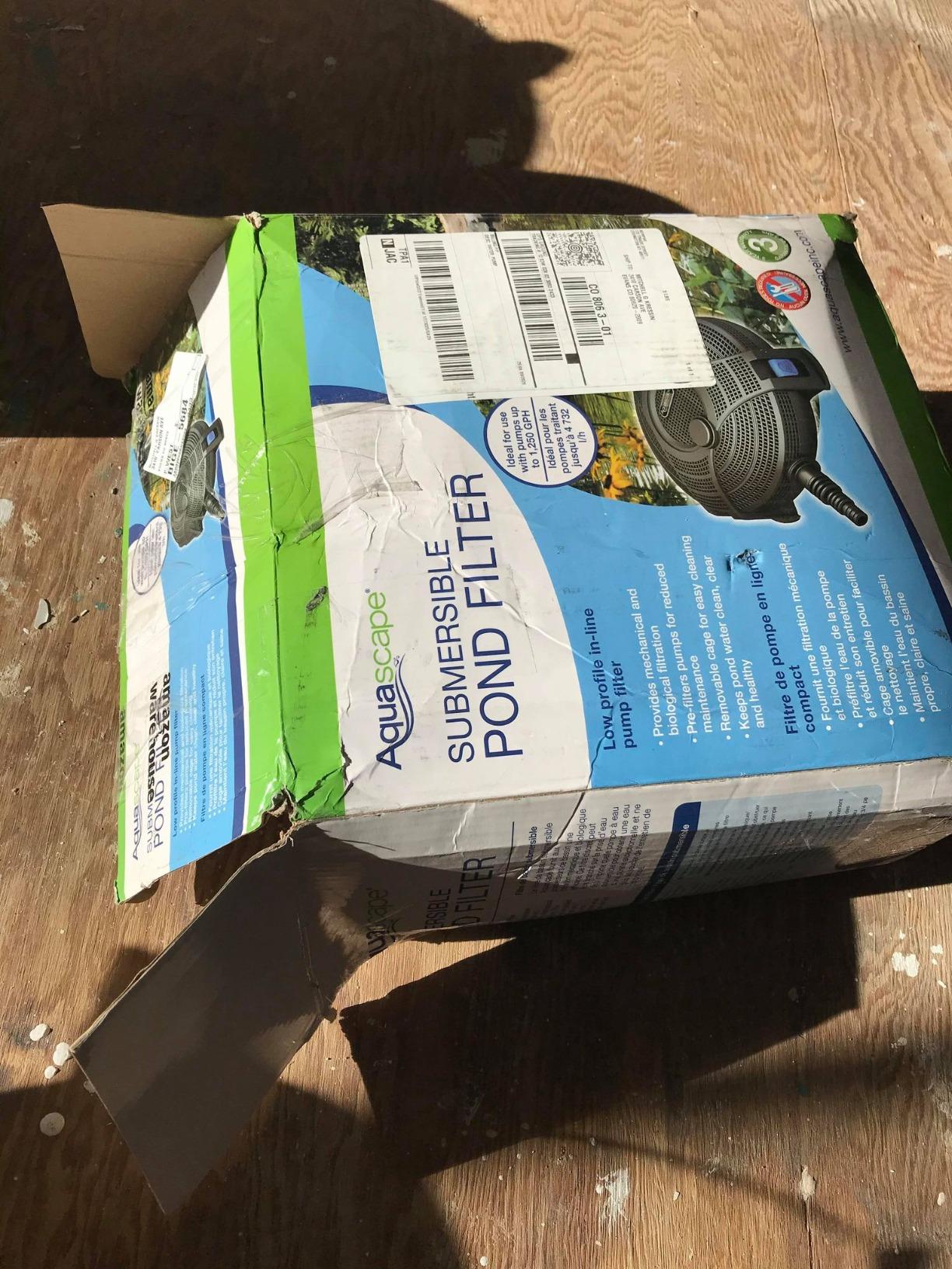 Aquascape 95110 Submersible Pond Water Filter | Mechanical and Biological Filtration customer photo 2