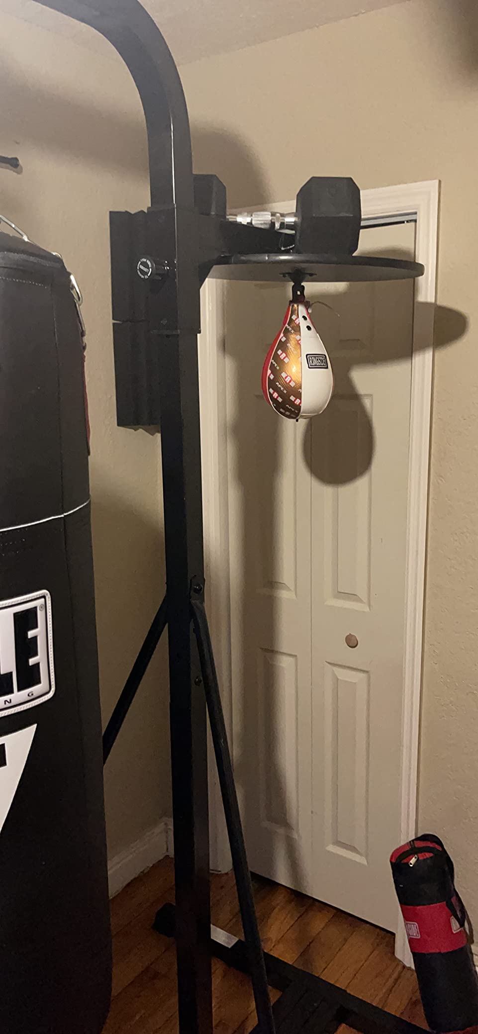 Ringside Apex Boxing Speed Bag - Premium Synthetic Leather Punching Ball, Multiple Sizes & Colors, Ideal for Hand-Eye Coordination, Training Equipment for Fighters customer photo 1