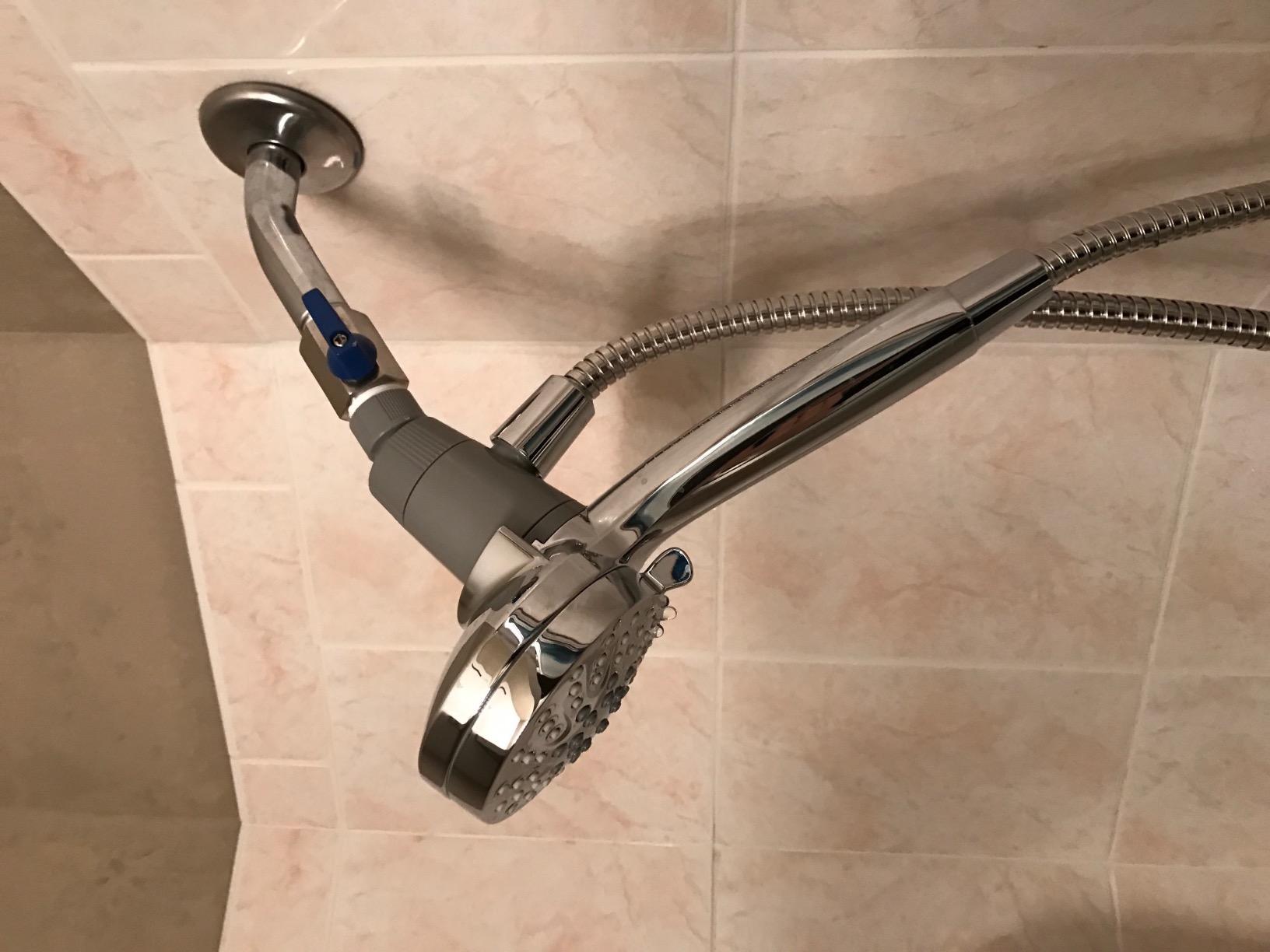 Moen Engage Magnetix Shower Head with Handheld Sprayer, 6 Spray Functions, Spot Resist Brushed Nickel, 26100EPSRN customer photo 2