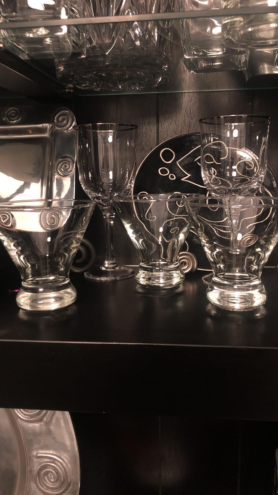 Libbey Cosmopolitan Stemless Martini Glasses, 8.25 Oz Dishwasher Safe Martini Glasses Set of 4, Martini Cups Set for Wedding Registries and More customer photo 2