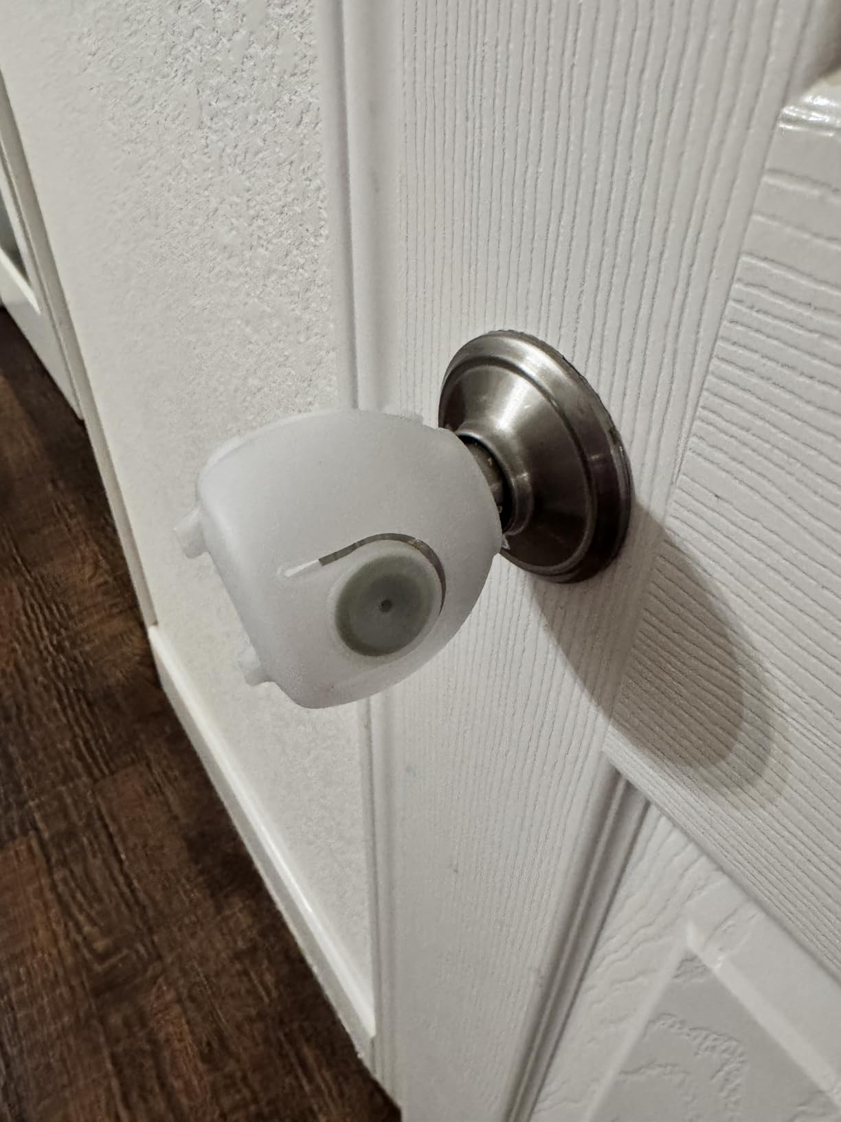 Mom's Choice Gold Awards Winner - EUDEMON 4 Pack Baby Safety Door Knob Covers Door Knob Locks (not Suit for All Door knobs) customer photo 1