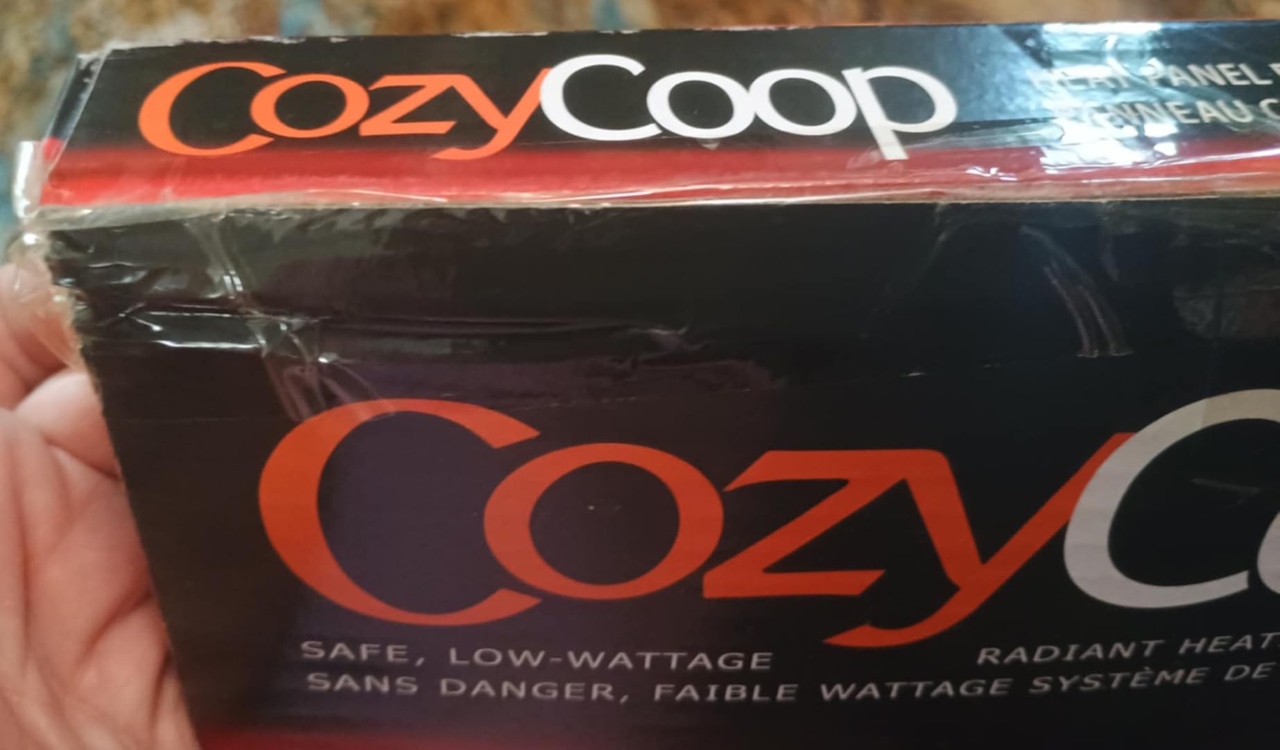 Cozy Products Cozy Coop Chicken Coop Heater, Flat-Panel Radiant Heater with Thermal Protector, Energy-Efficient, Easy to Install, Ideal for Small Animals, 200 Watts, Black customer photo 2