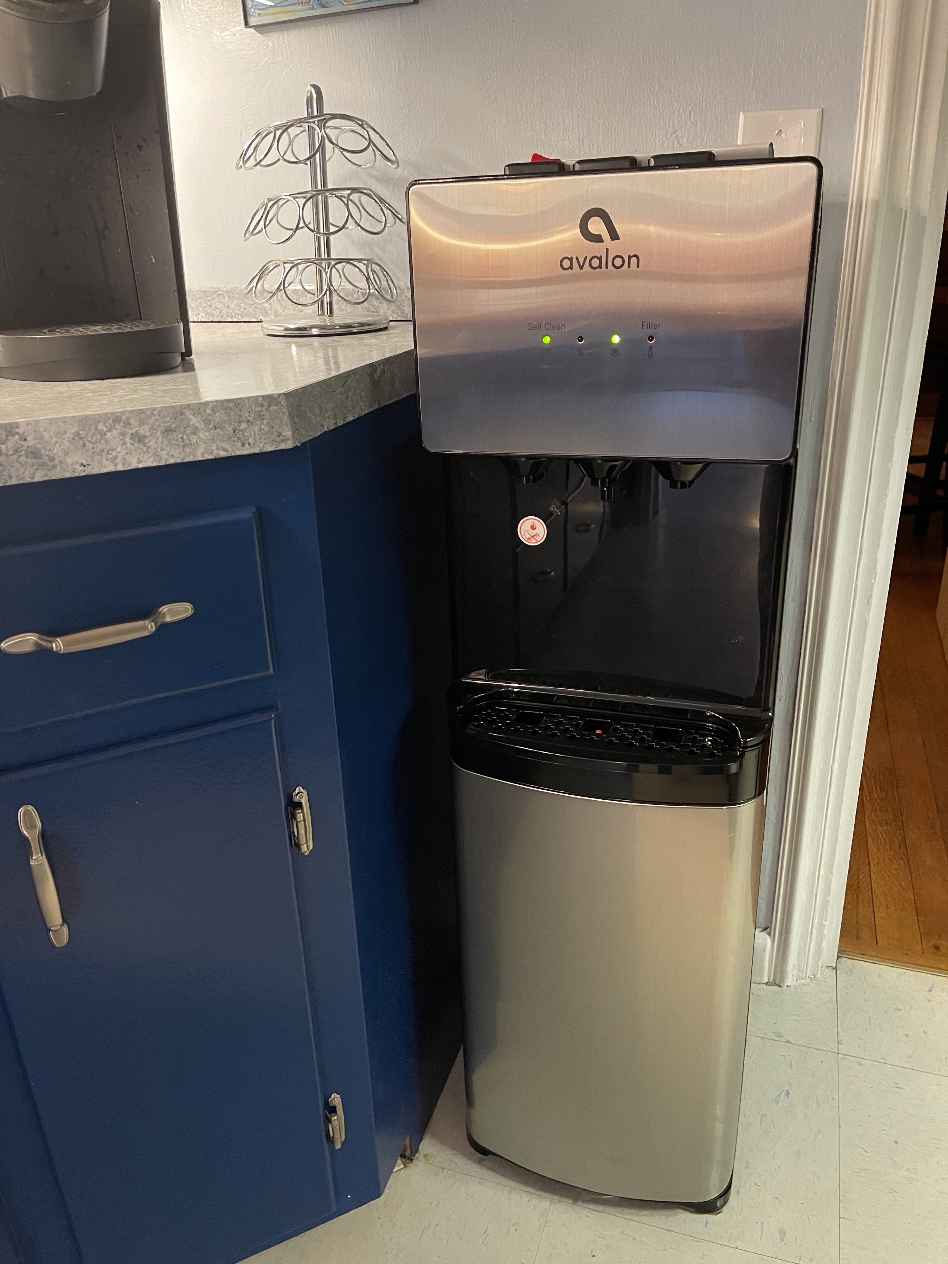 Avalon Self Cleaning Bottleless Water Cooler Water Dispenser - 3 Temperature Settings - Hot, Cold & Room Water, Durable Stainless Steel Cabinet, NSF Certified Filter - UL Listed customer photo 1