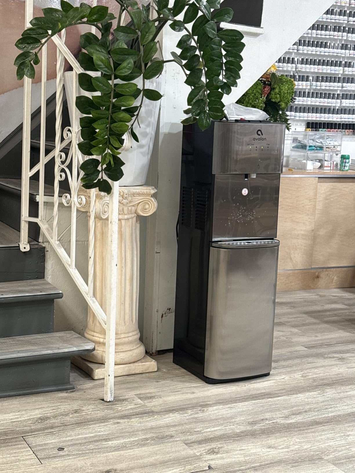 Avalon Self Cleaning Bottleless Water Cooler Water Dispenser - 3 Temperature Settings - Hot, Cold & Room Water, Durable Stainless Steel Cabinet, NSF Certified Filter - UL Listed customer photo 2