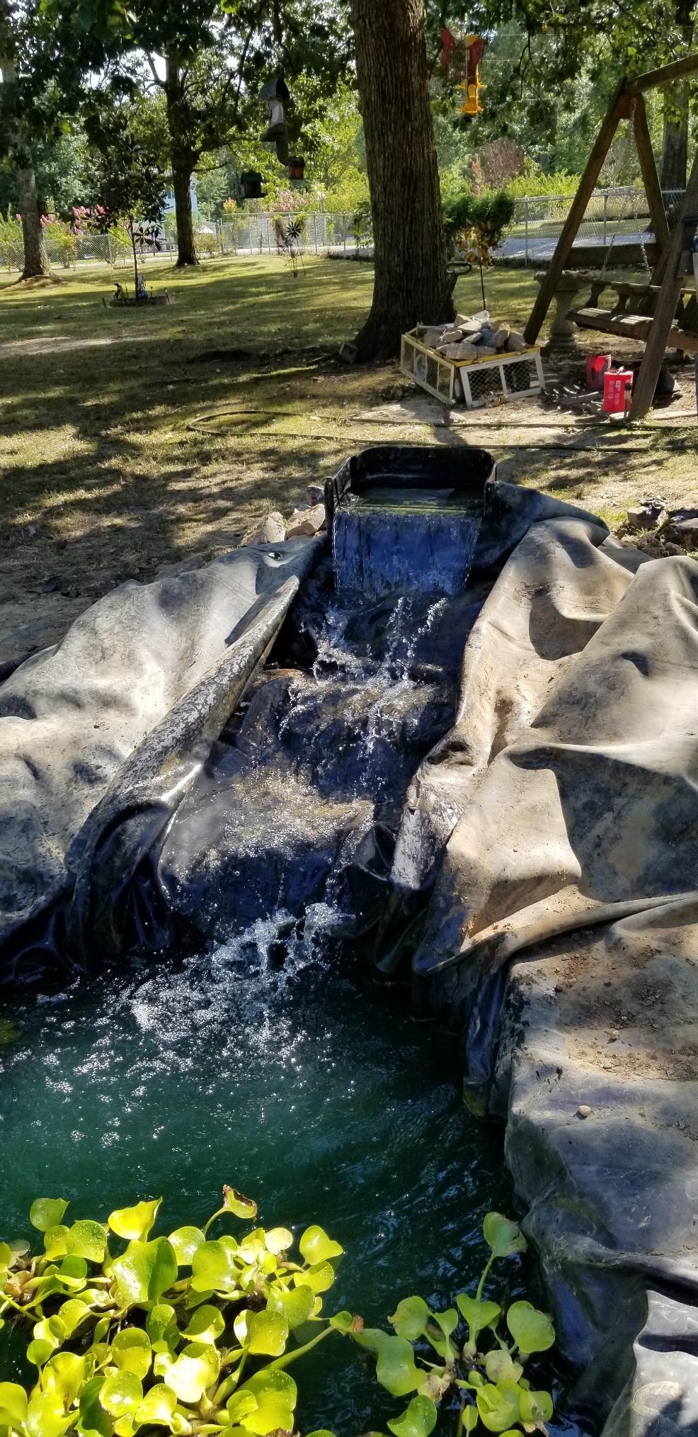 HALF OFF PONDS 15x25 Savio Select 3000 GPH EPDM Liner Water Garden Pond Kit | Heavy duty EPDM rubber liner, 3000 GPH submersible waterfall pump, Complete DIY backyard setup, Ideal for custom koi ponds customer photo 1