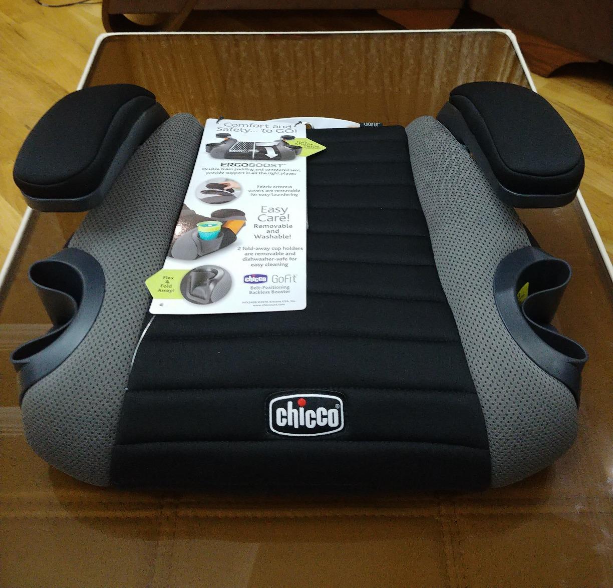 Chicco GoFit Backless Booster Car Seat, Portable Travel Seat, No Latch customer photo 2