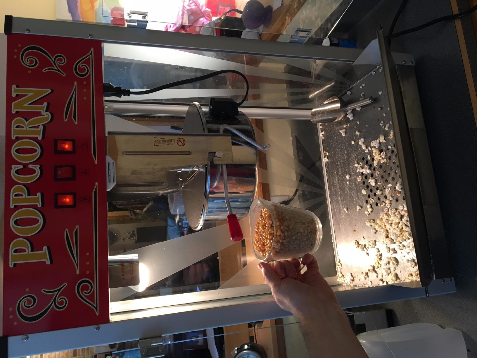 Great Northern Midway Marvel Commercial Quality Popcorn Popper Machine 16 Ounce - Large Popcorn Maker with 16oz Kettle Popper, Old Maids Drawer, Warming Tray, Scoop customer photo 2